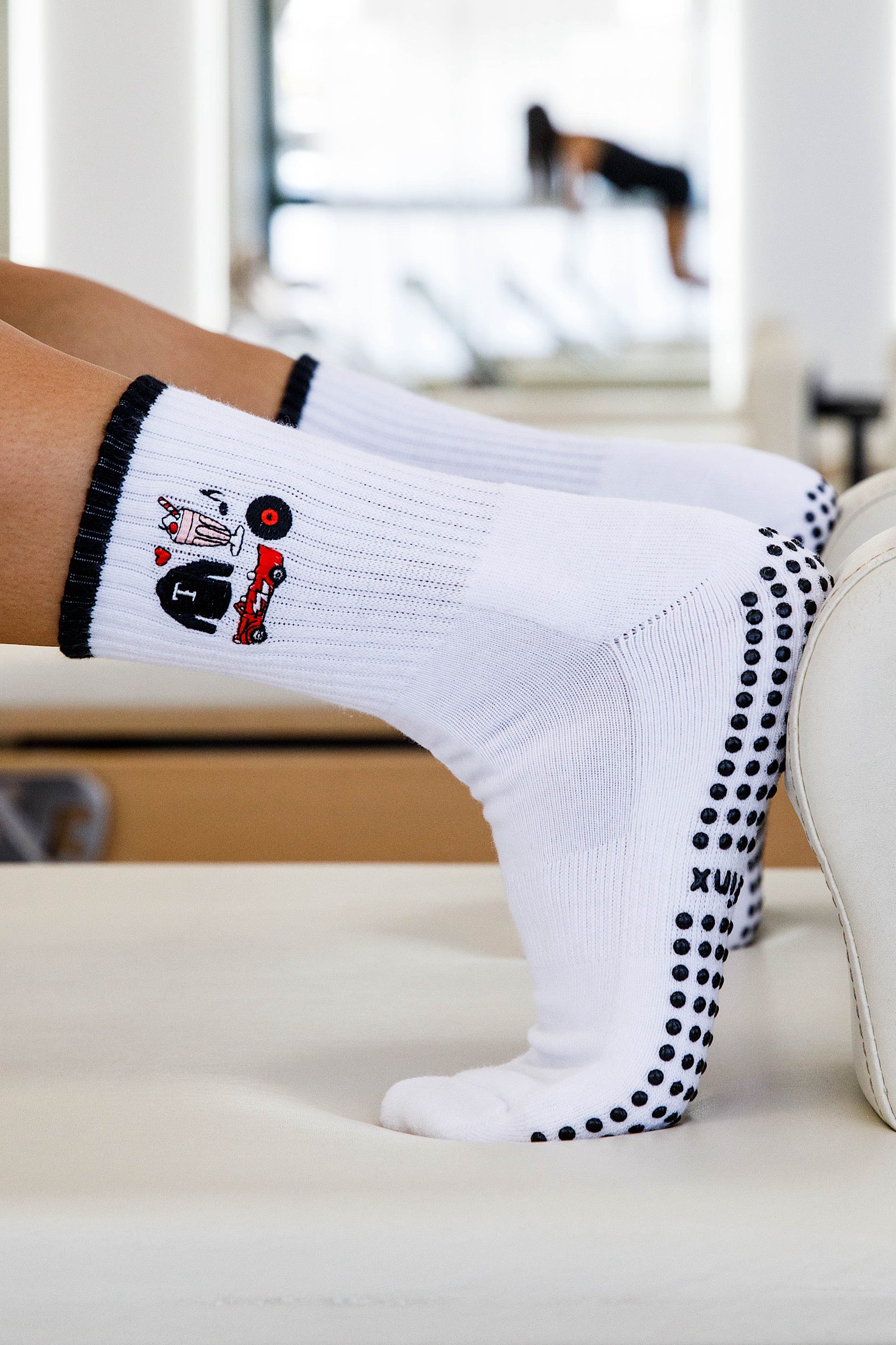 Crew 70's Throwback Grip Socks-Cheeky Winx