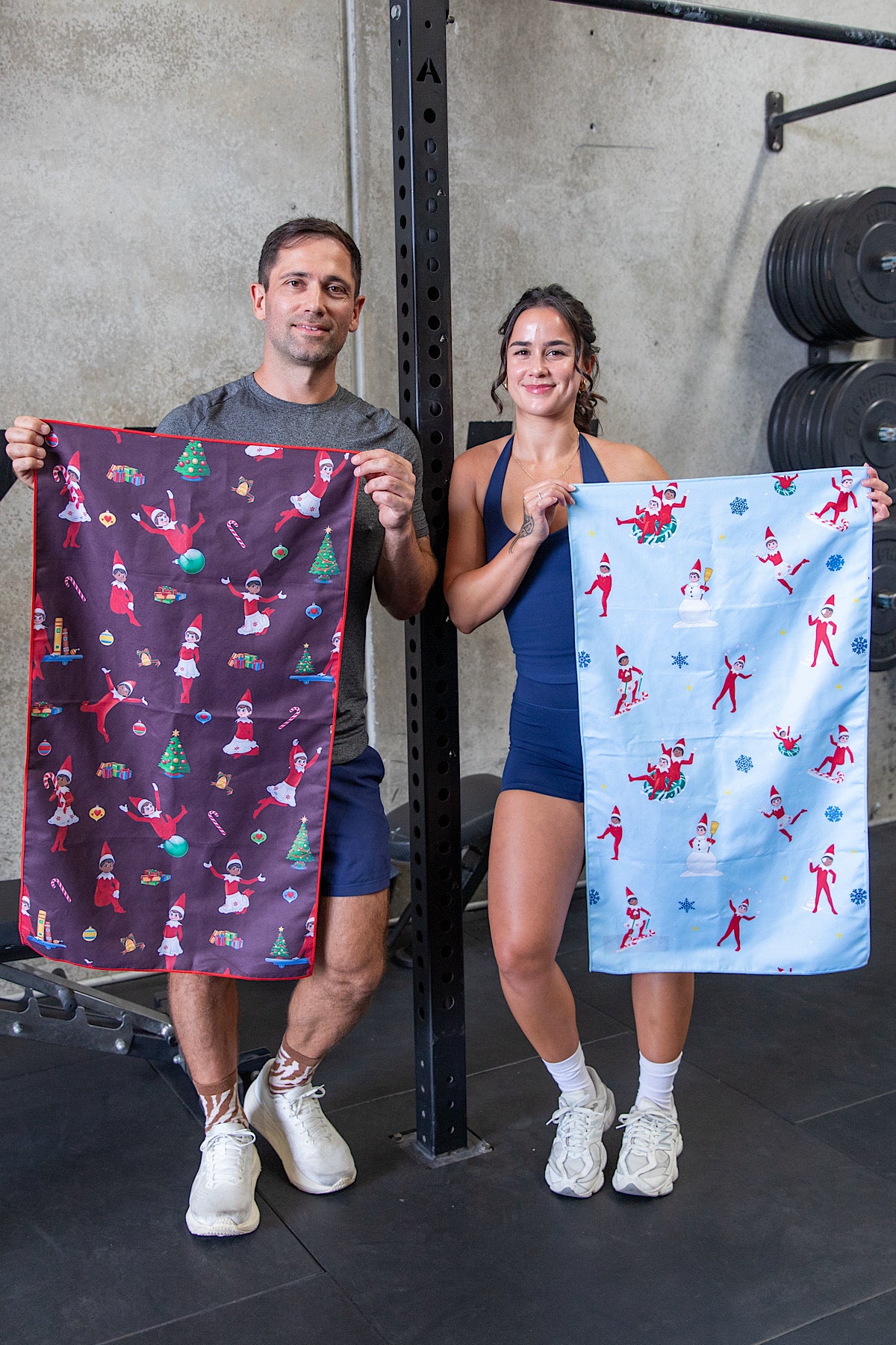 Scout Elf Snow Days Gym Towel