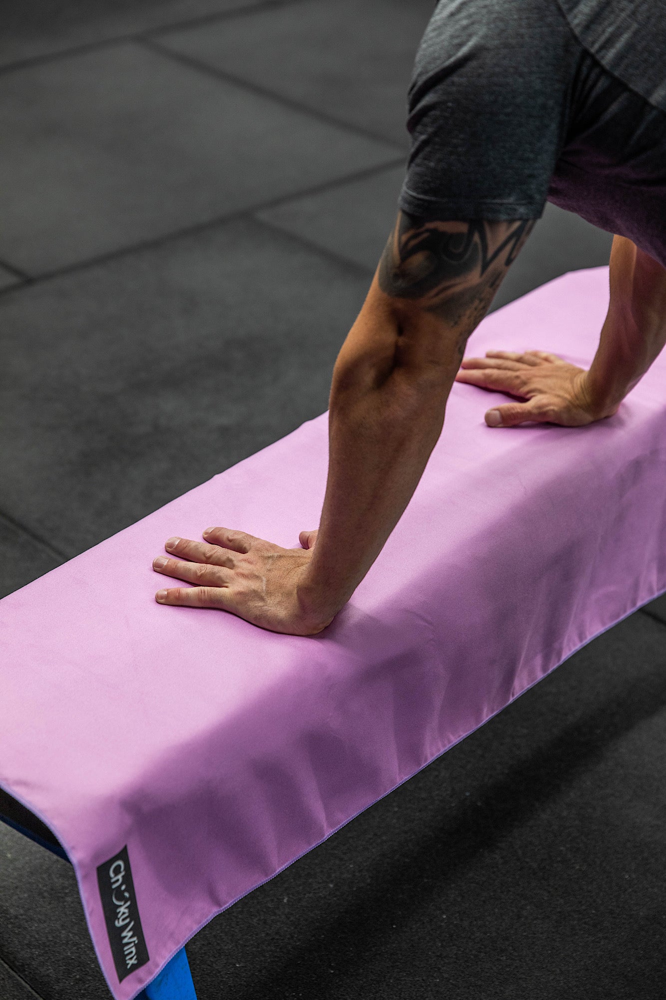 Patchwork Gym Towel-Cheeky Winx