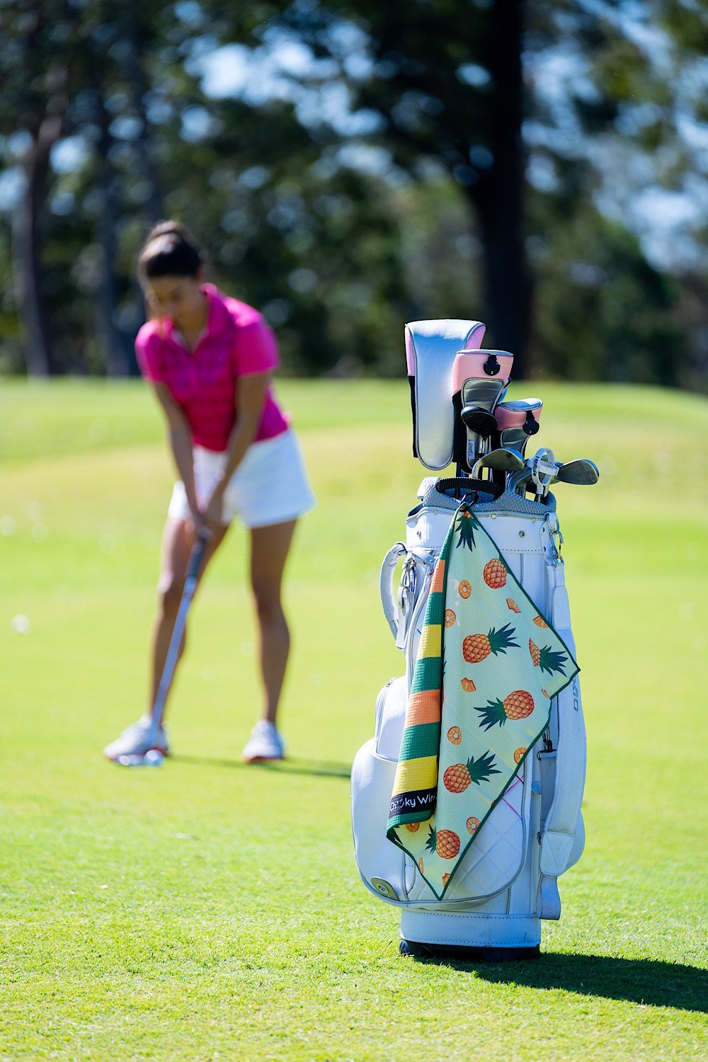Pineapple Punch Golf Towel-Cheeky Winx