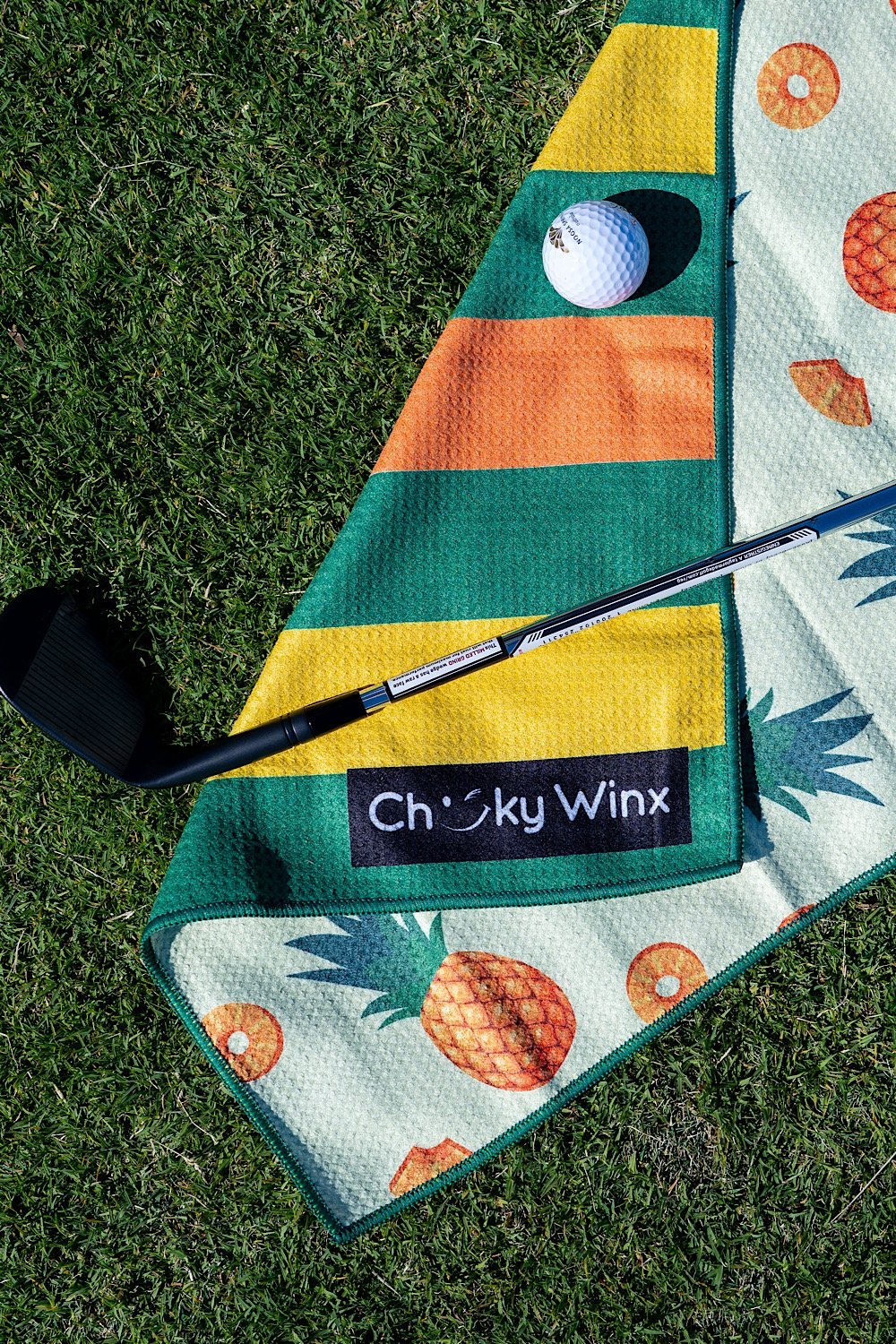 Pineapple Punch Golf Towel-Cheeky Winx
