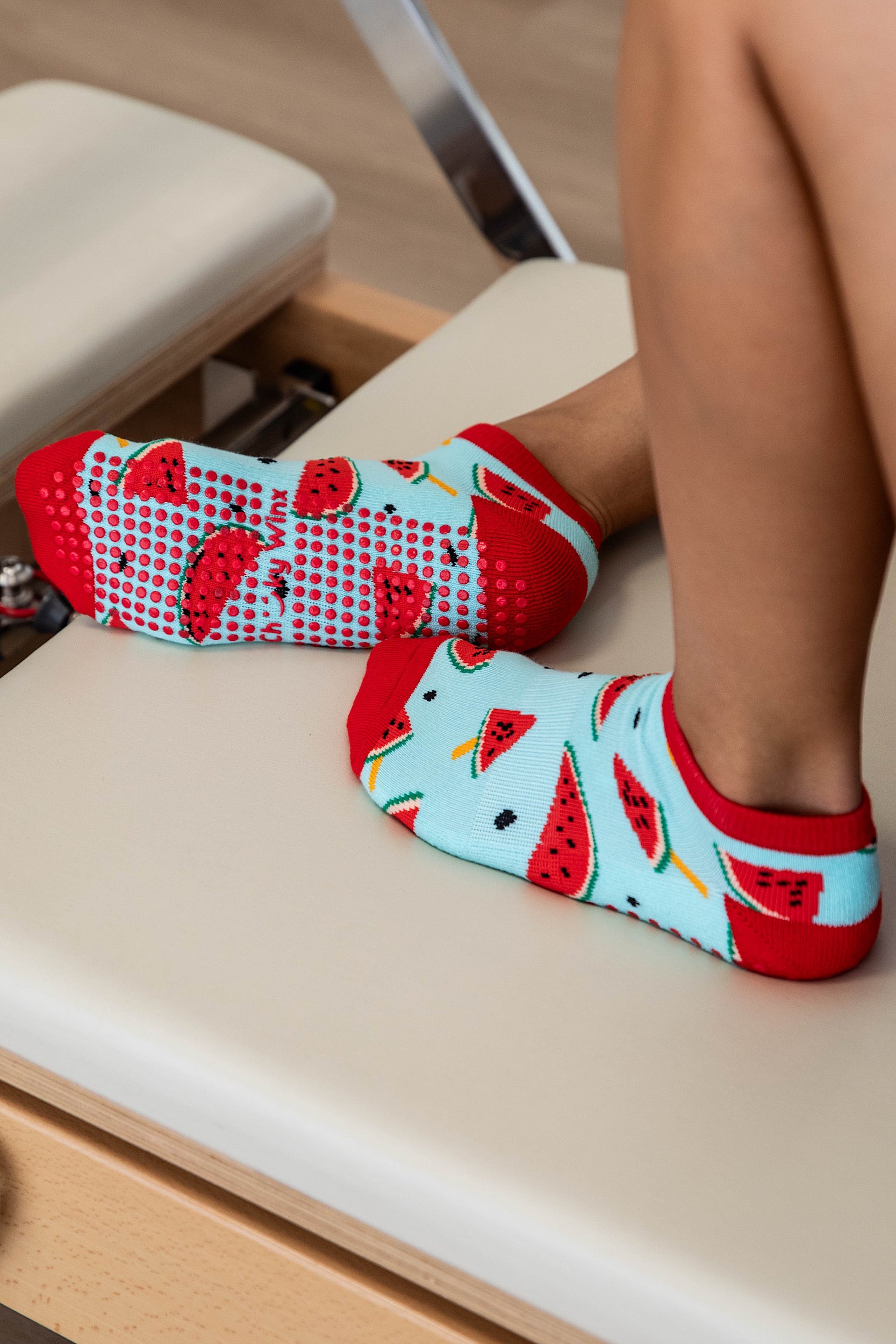 Watermelon Crush Grip Socks-Cheeky Winx
