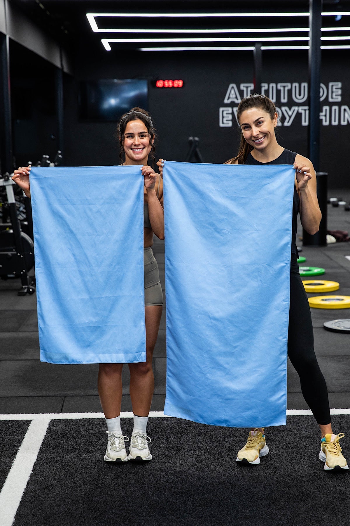 Basic Baby Blue Gym Towel - Cheeky Winx