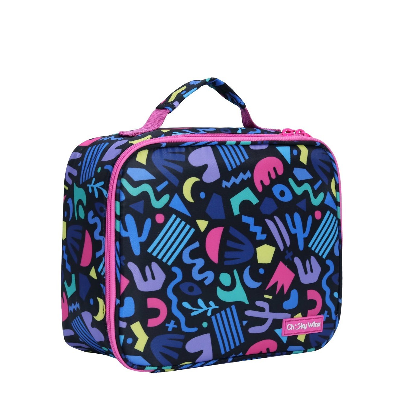 Black Fiesta x Deb McNaughton Lunch Bag - Cheeky Winx