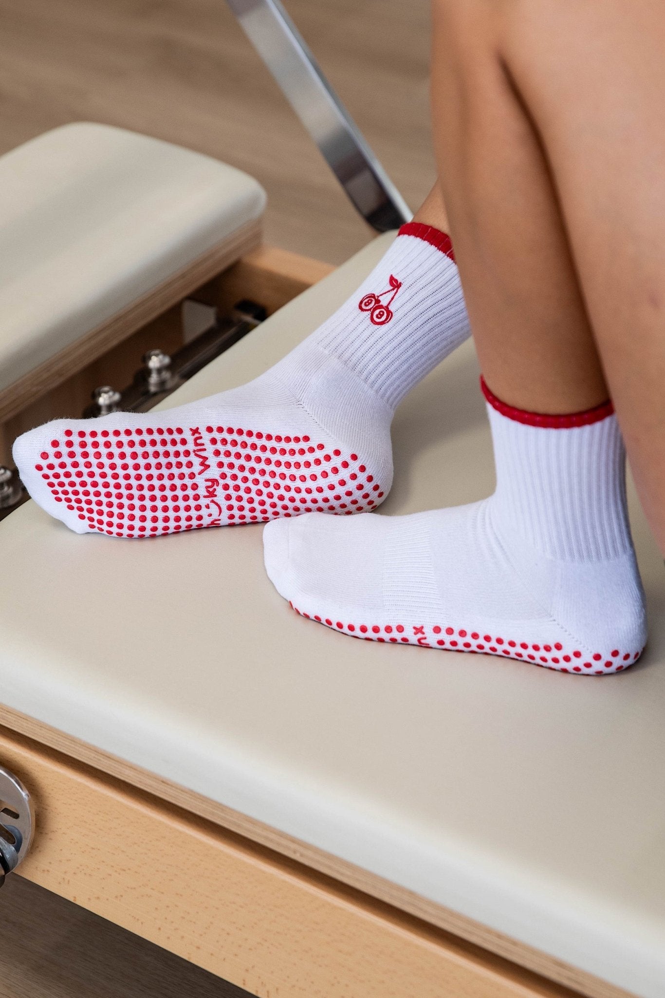 Cherry Grip Socks - Cheeky Winx