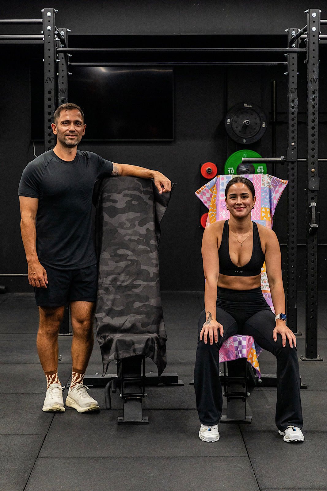 Hooded Camouflage Gym Towel - Cheeky Winx