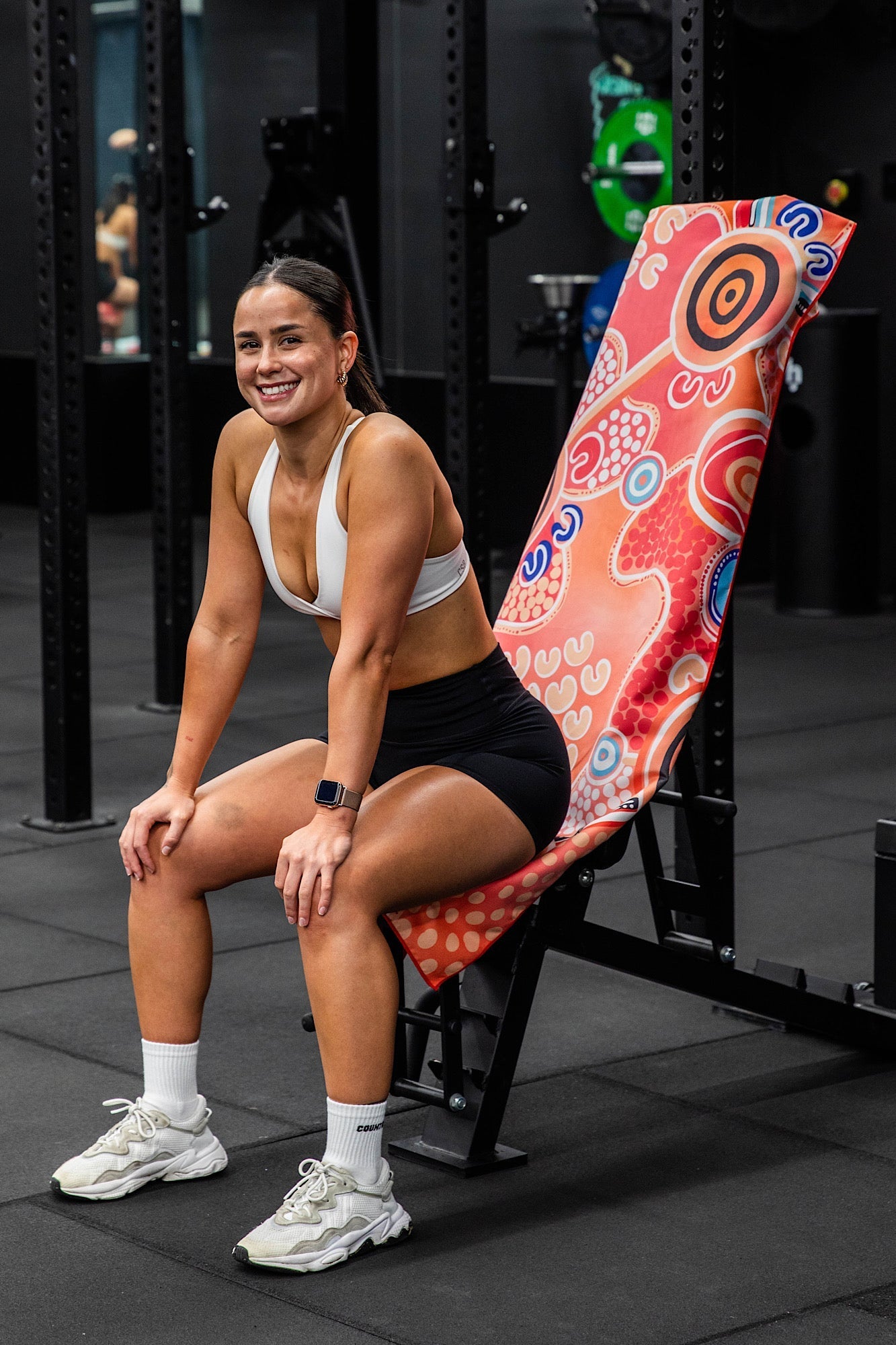 Hooded Follow X Merindah - Gunya Gym Towel - Cheeky Winx