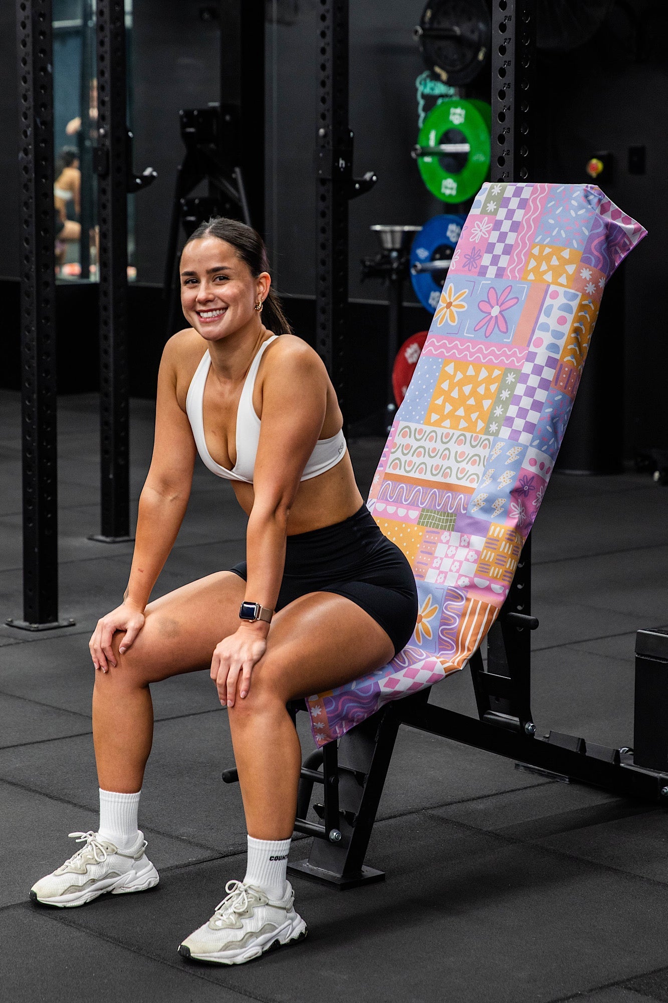 Hooded Patchwork Gym Towel - Cheeky Winx