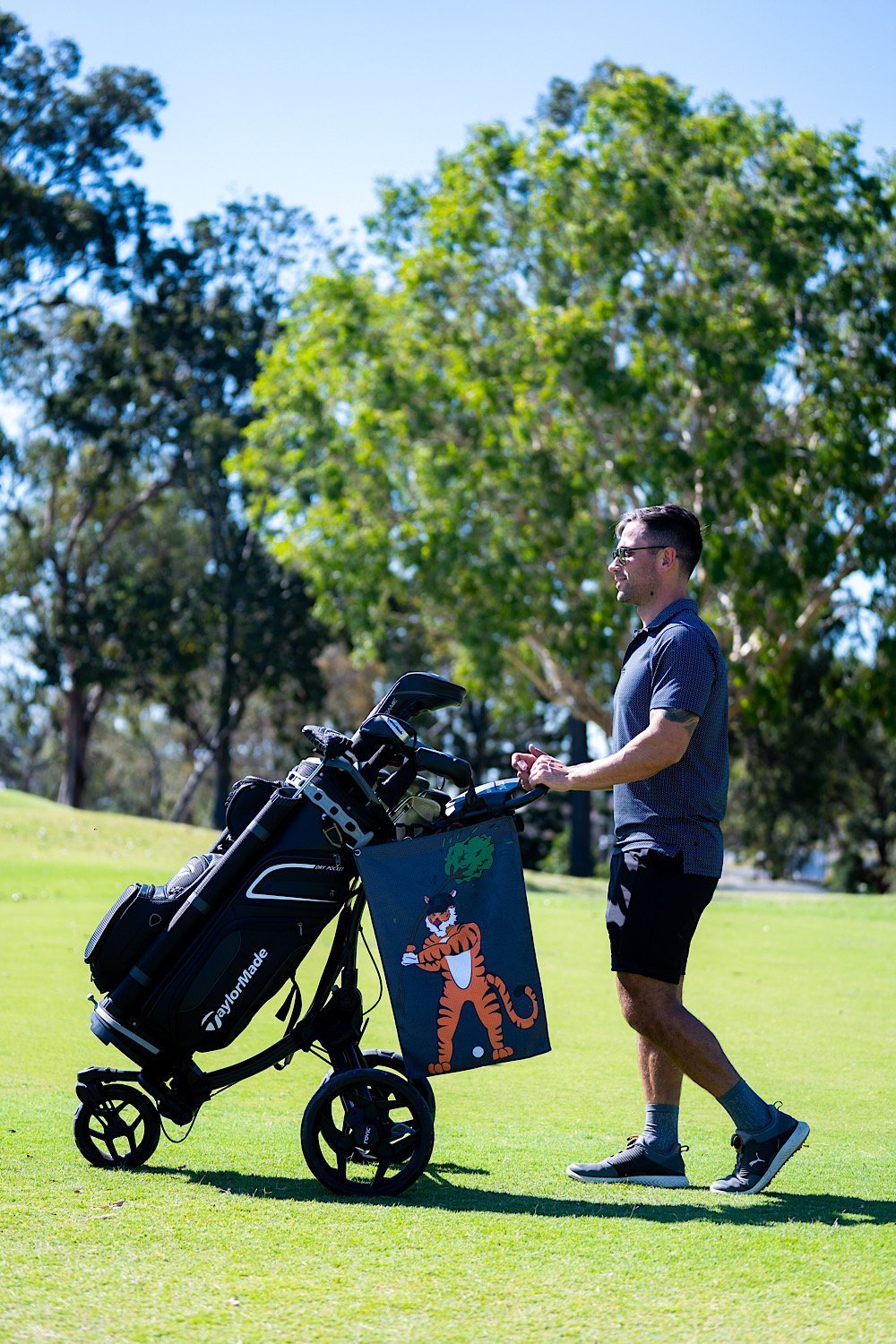 Jungle Cat Golf Towel - Cheeky Winx