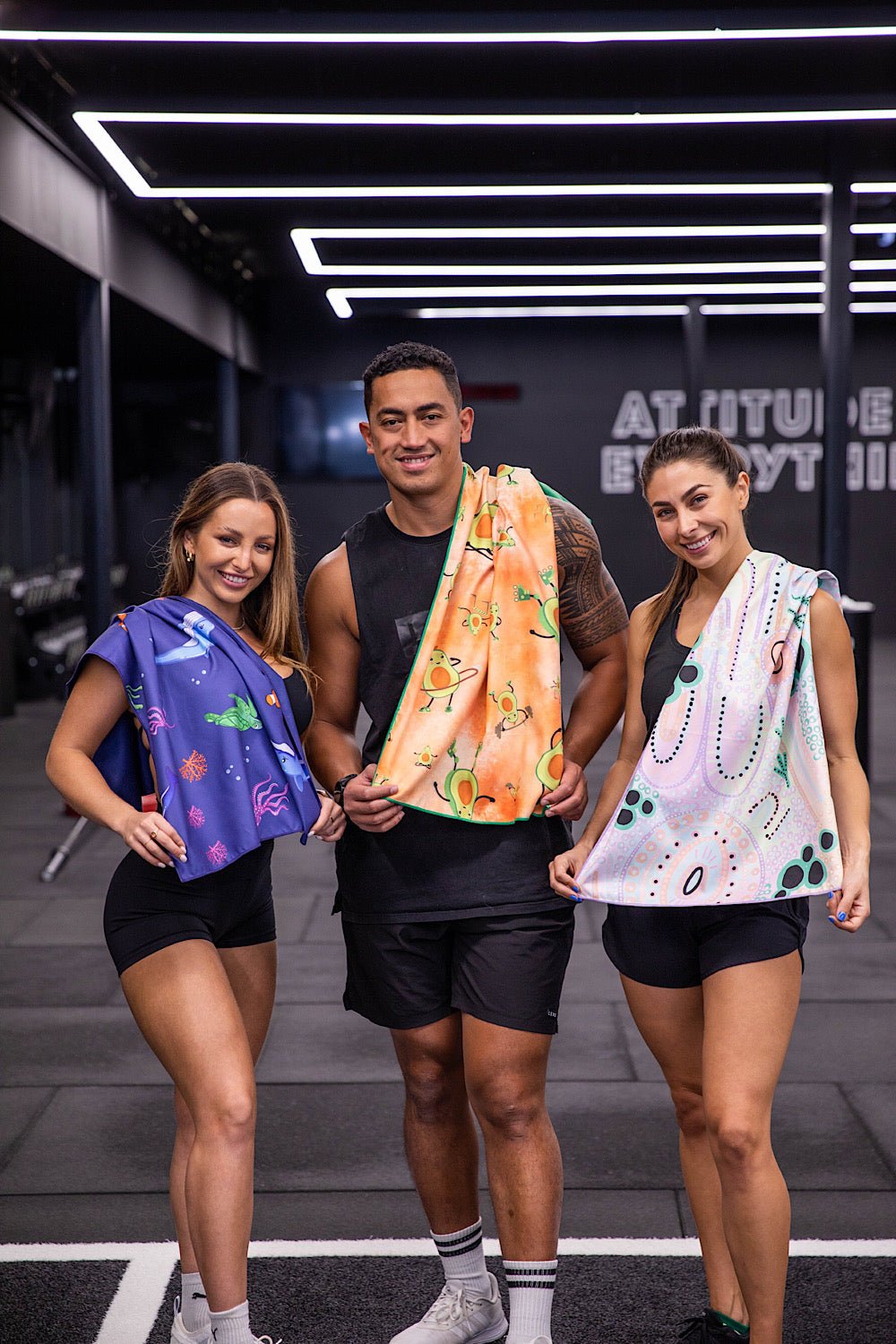 Ocean Animals Gym Towel - Cheeky Winx