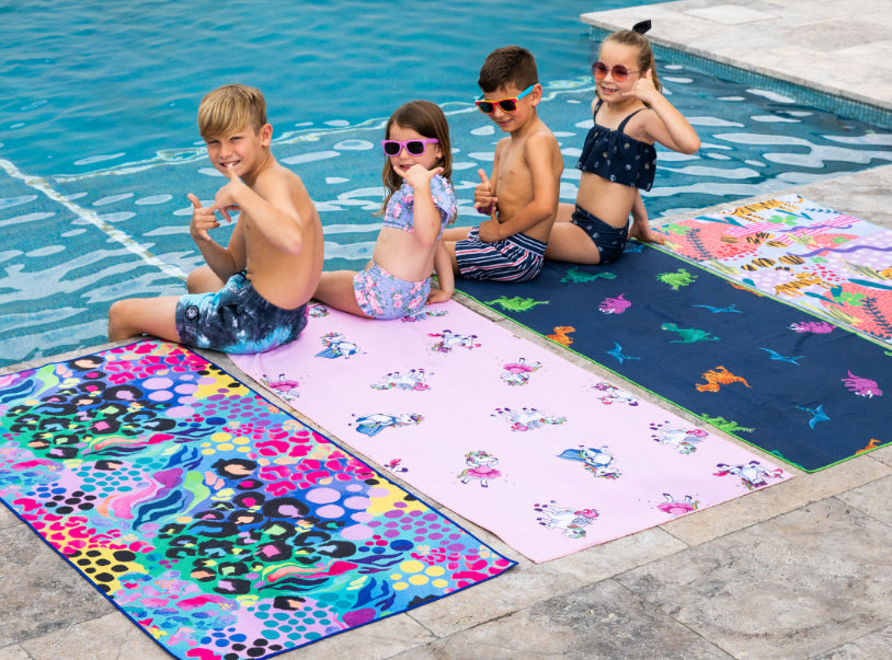 kids beach towel best selling sand free