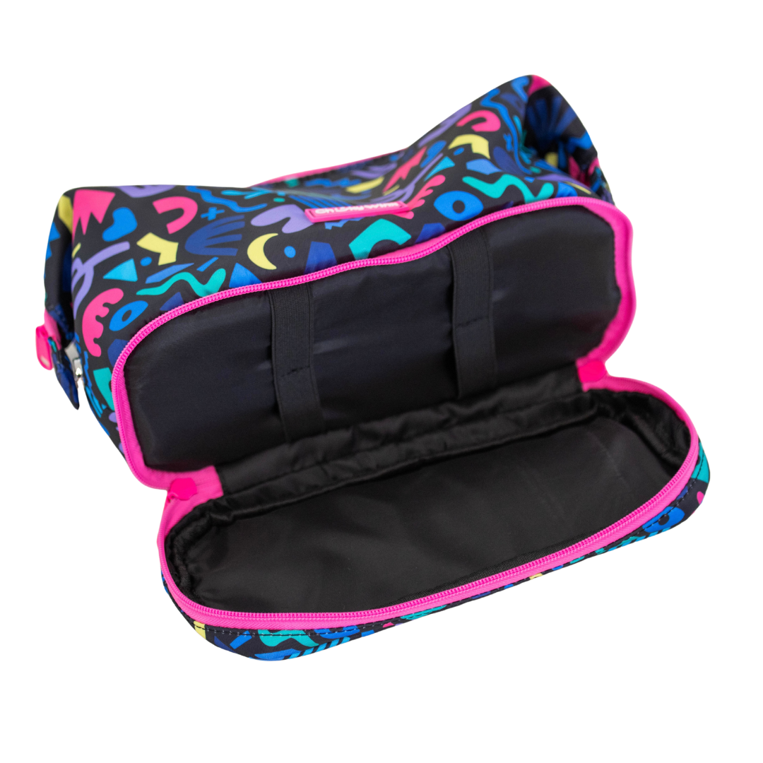 Black Fiesta X Deb McNaughton Makeup Bag