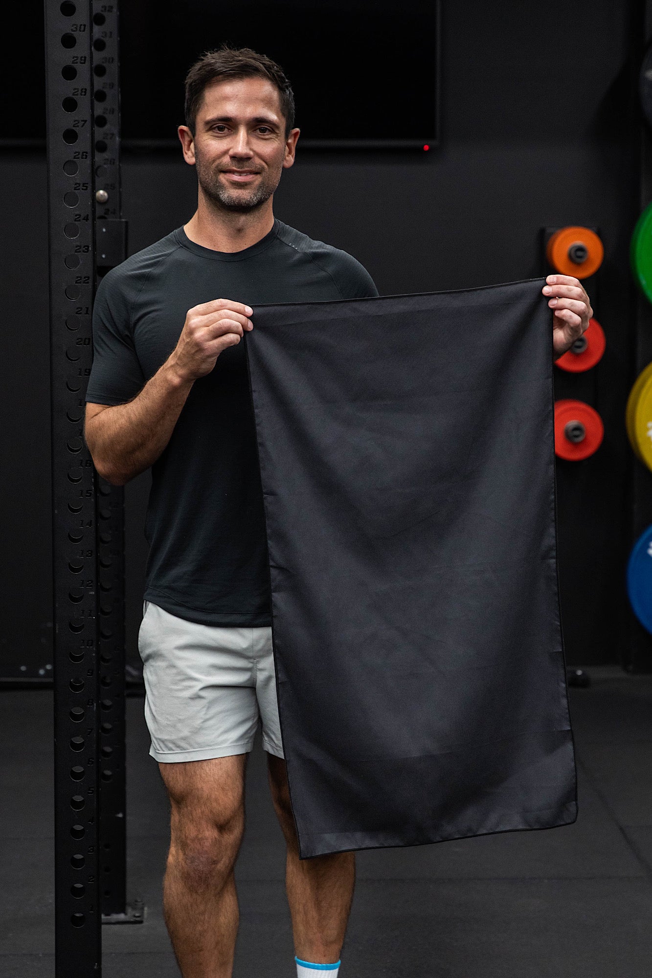 Basic Black Gym Towel-Cheeky Winx