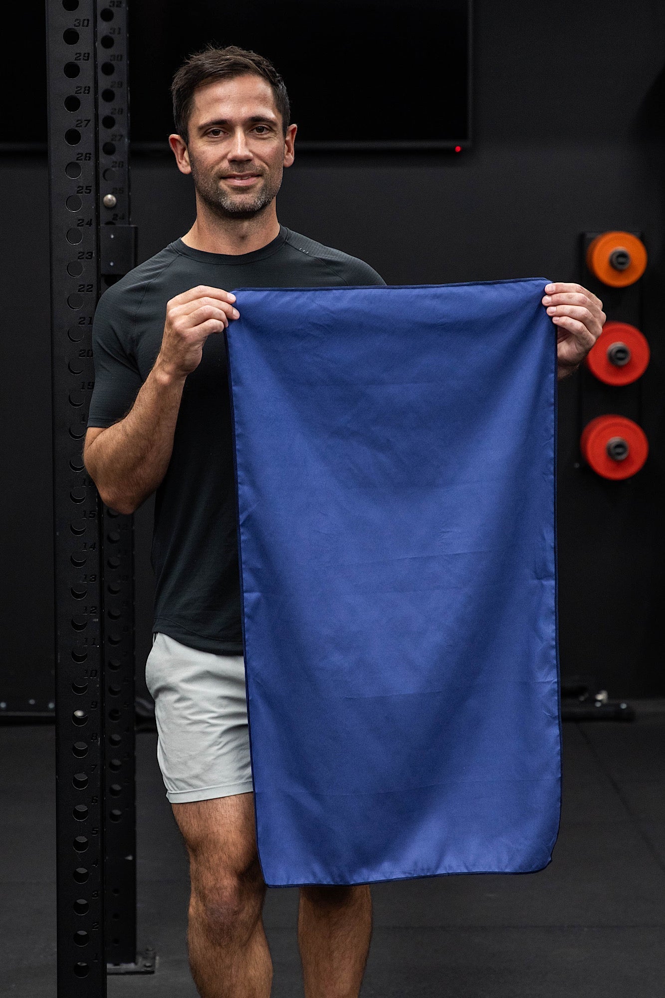 Basic Navy Blue Gym Towel-Cheeky Winx