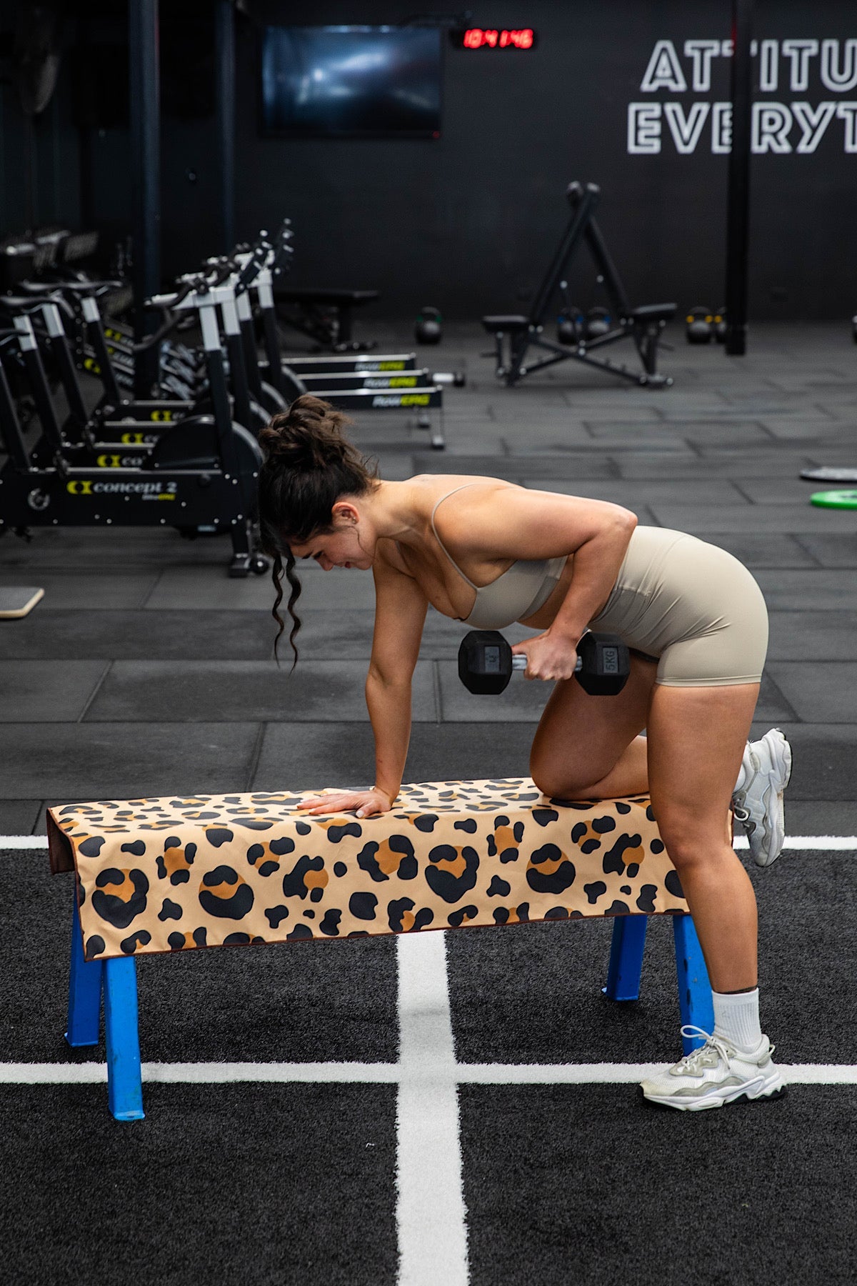 Brown Leopard Gym Towel-Cheeky Winx