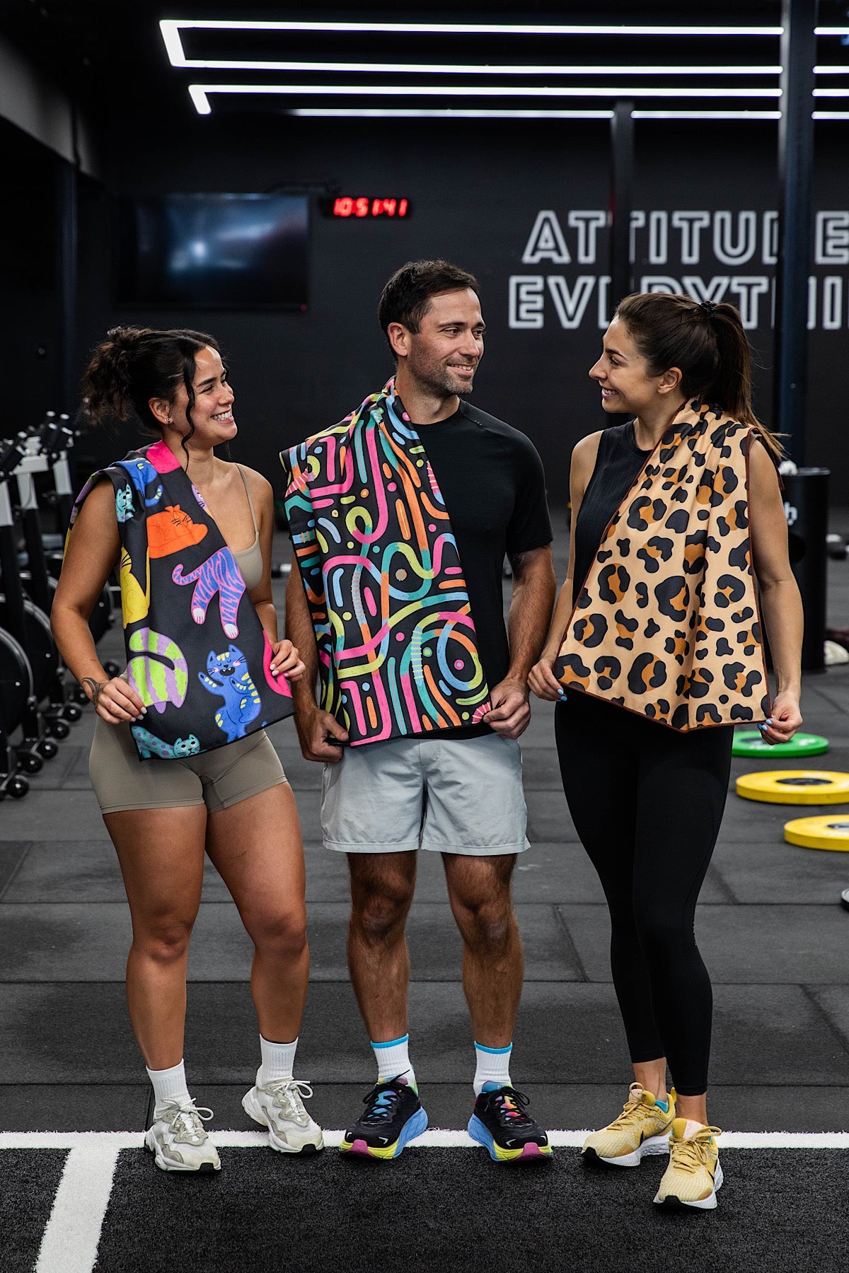 Brown Leopard Gym Towel-Cheeky Winx