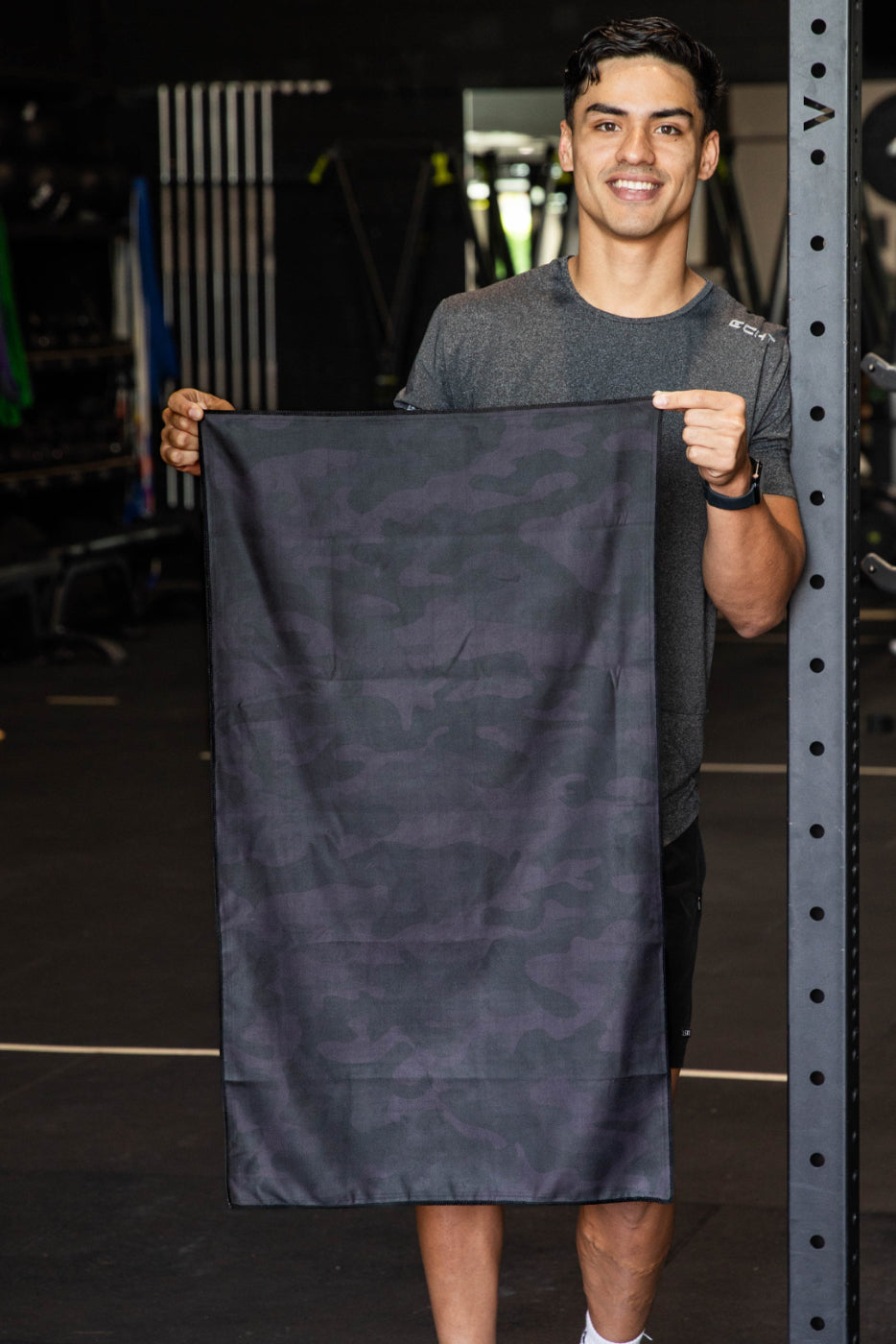 Camouflaged Gym Towel-Cheeky Winx