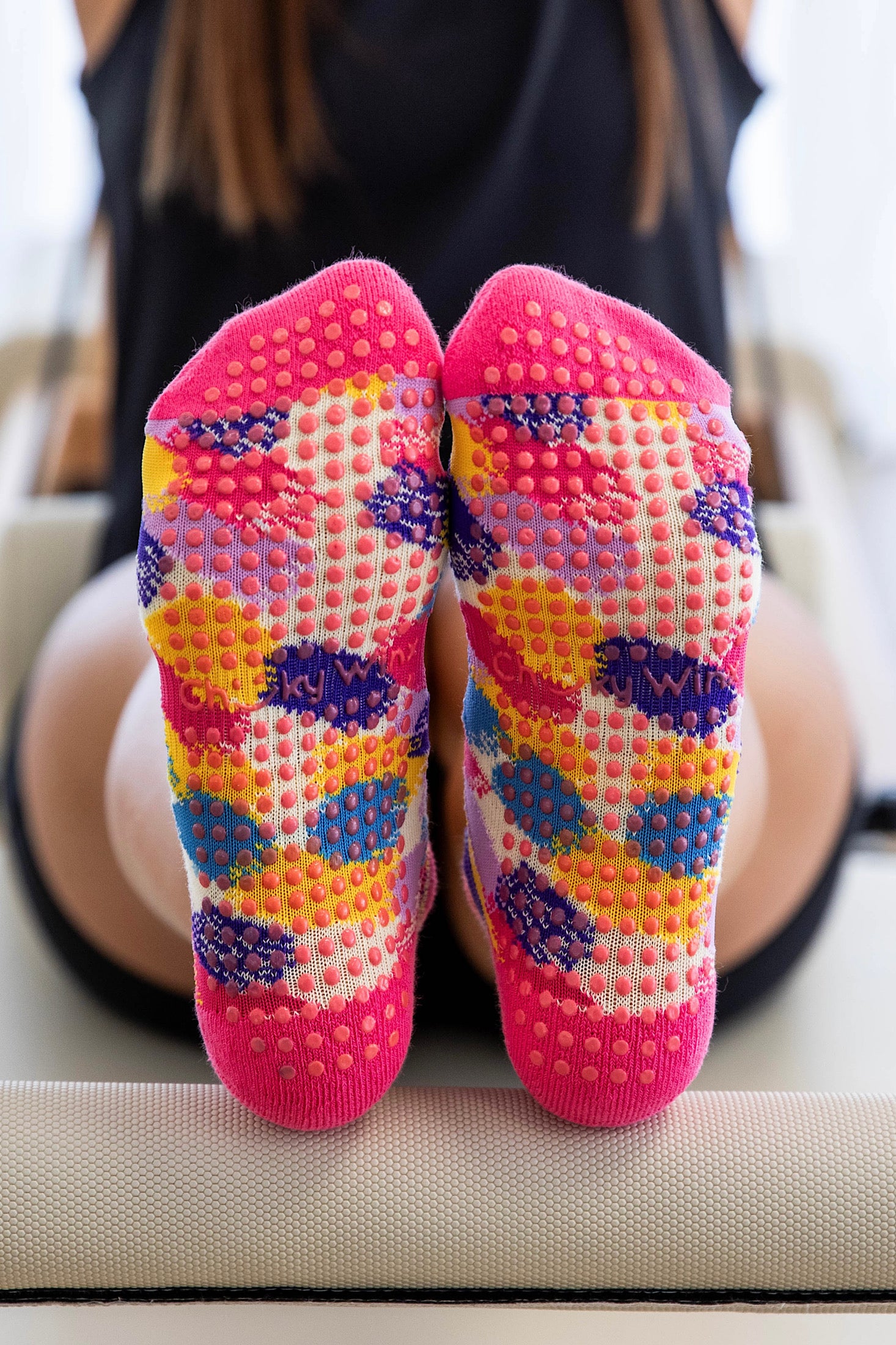 Cotton Candy x Wonderland Co Grip Socks-Cheeky Winx