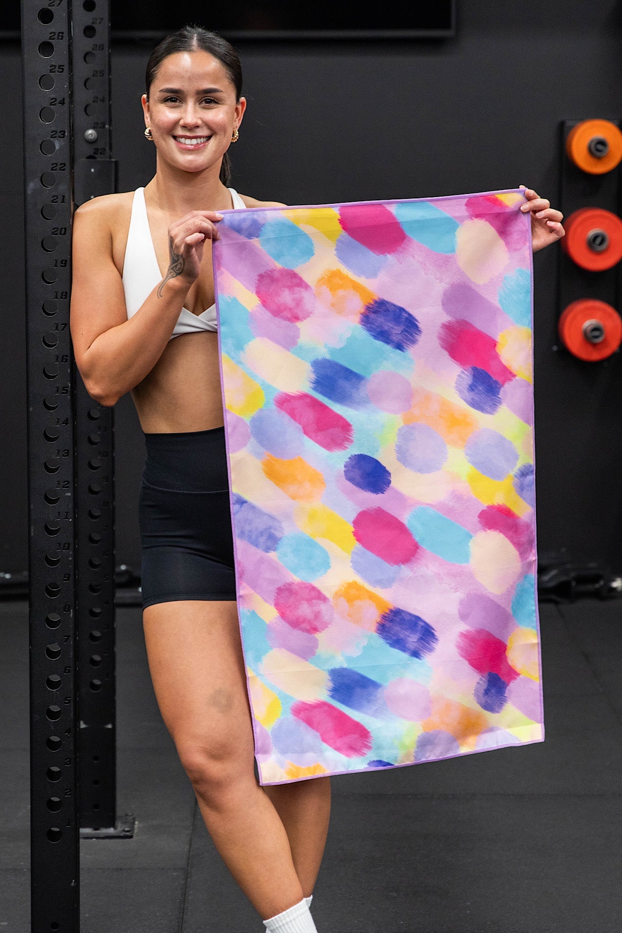 Cotton Candy x Wonderland Gym Towel-Cheeky Winx