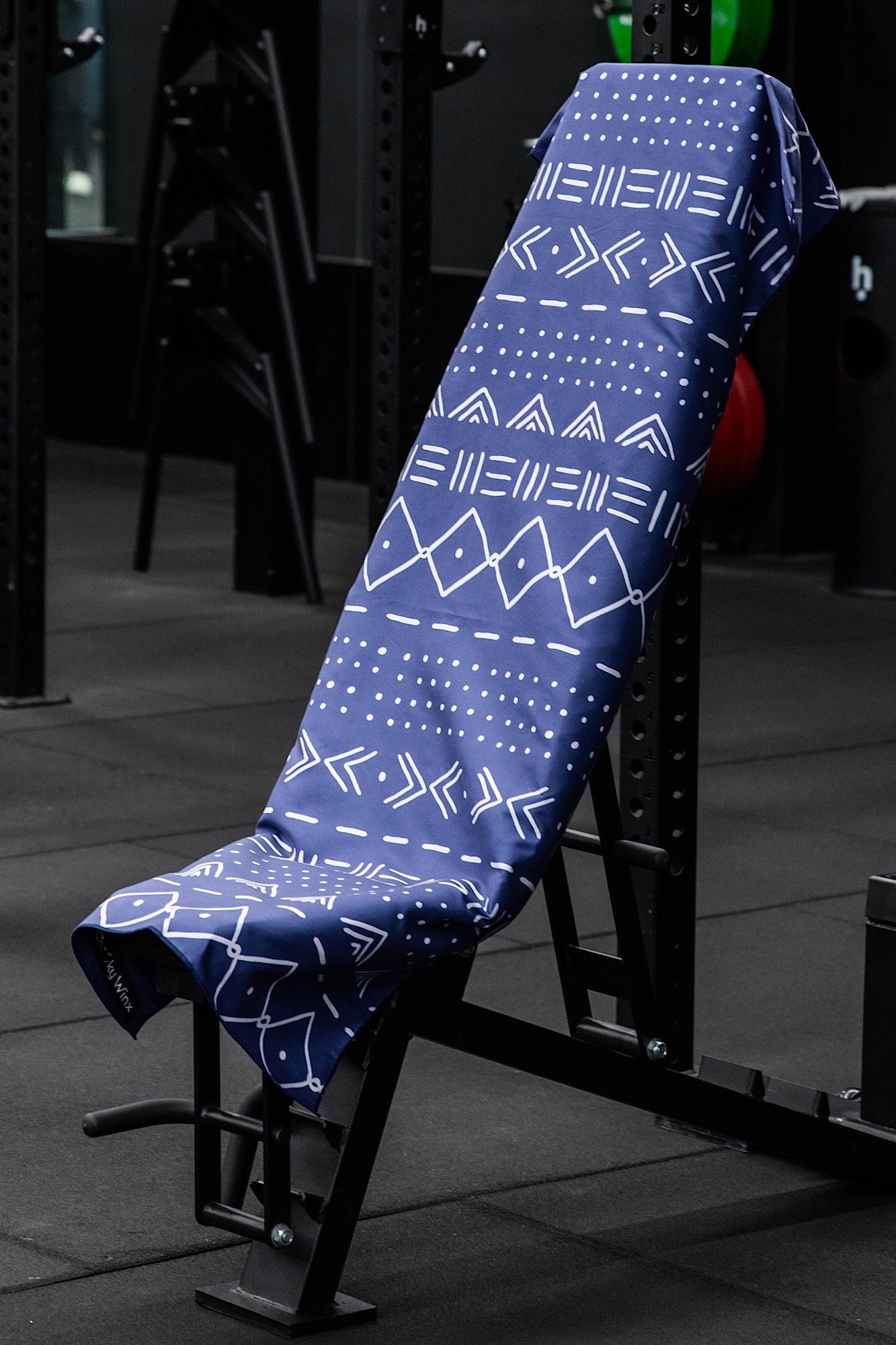 Hooded Aztec Blue Gym Towel-Cheeky Winx