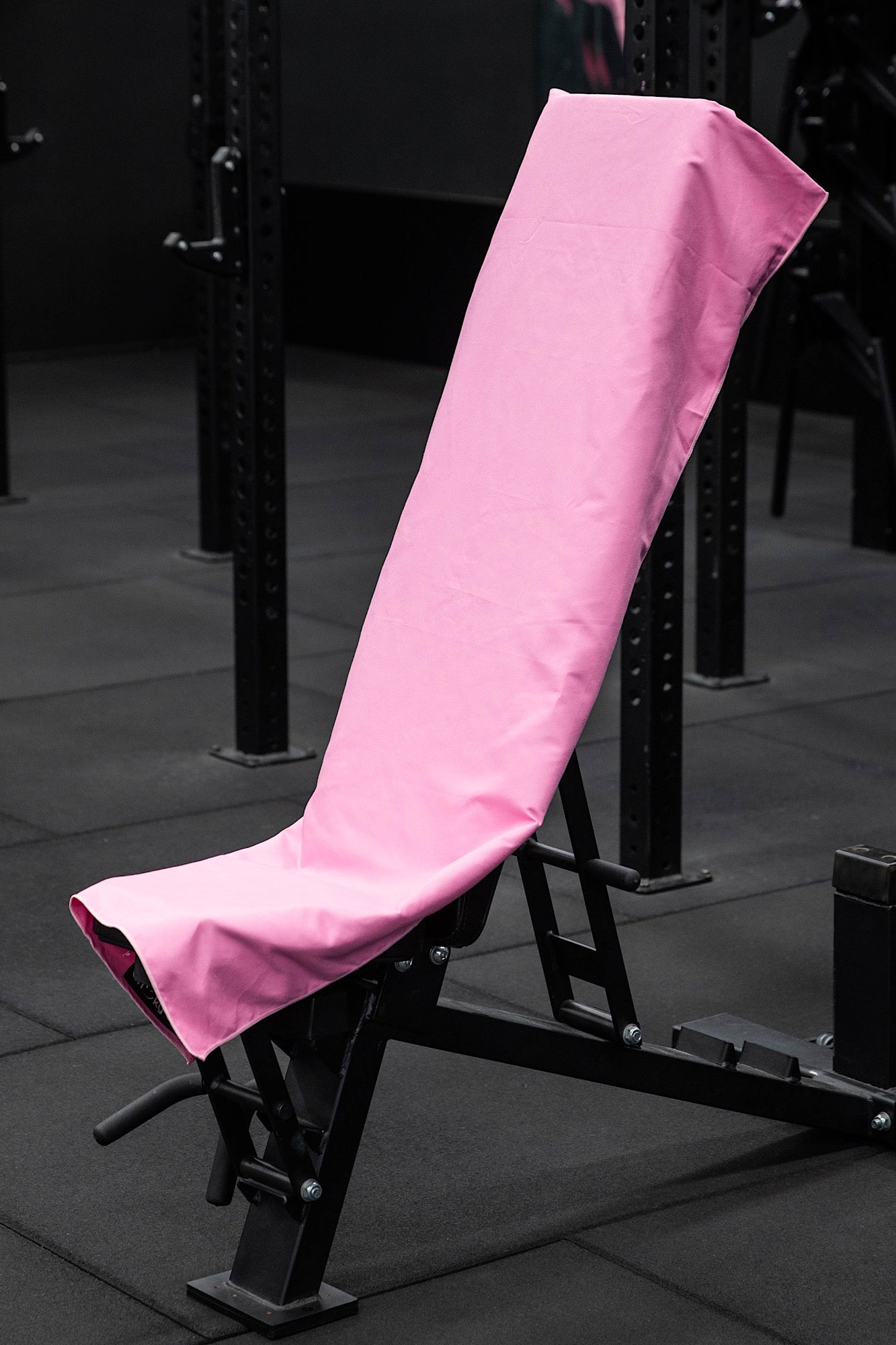 Hooded Basic Baby Pink Gym Towel-Cheeky Winx