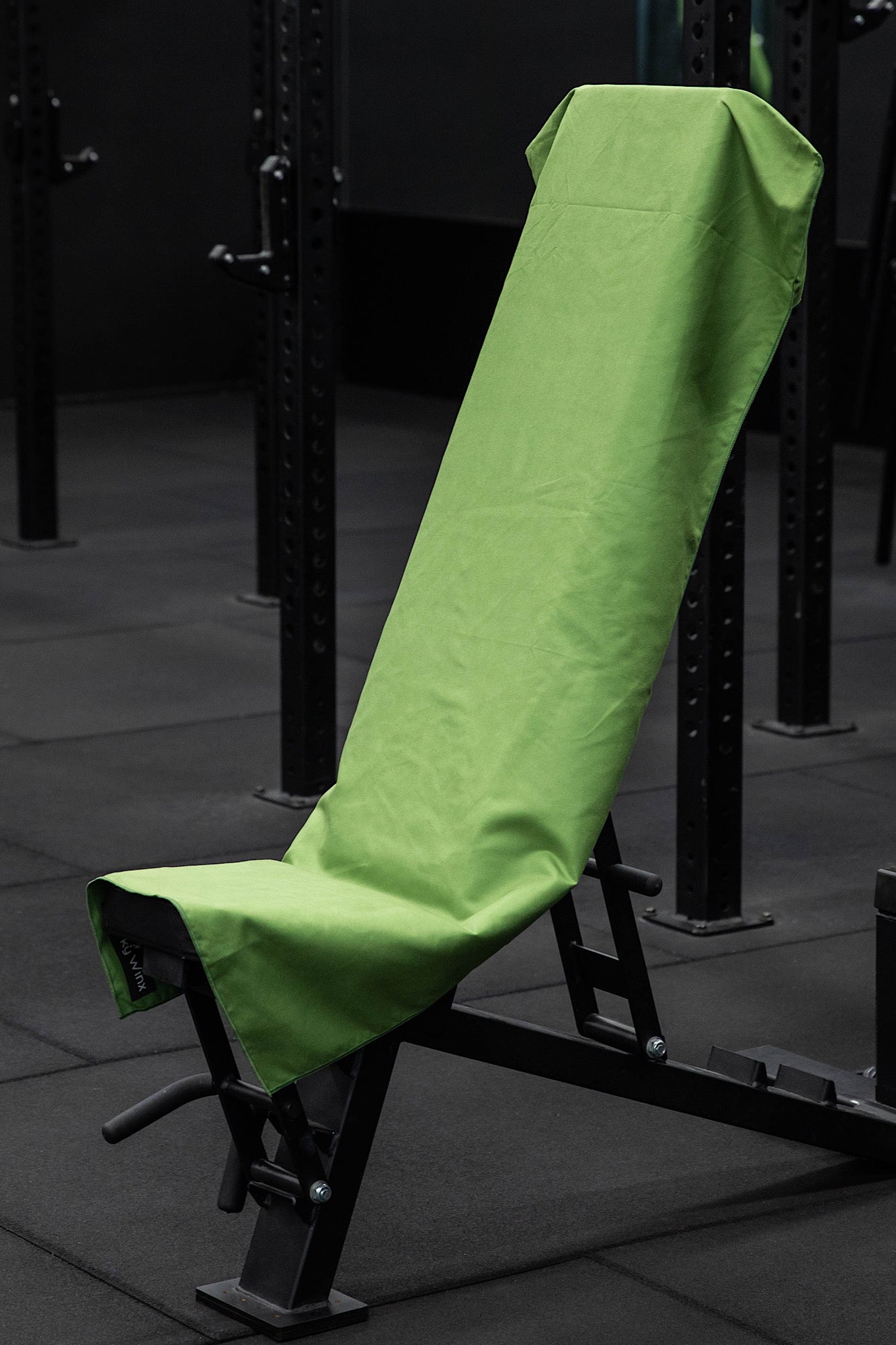 Hooded Basic Khaki Green Gym Towel-Cheeky Winx