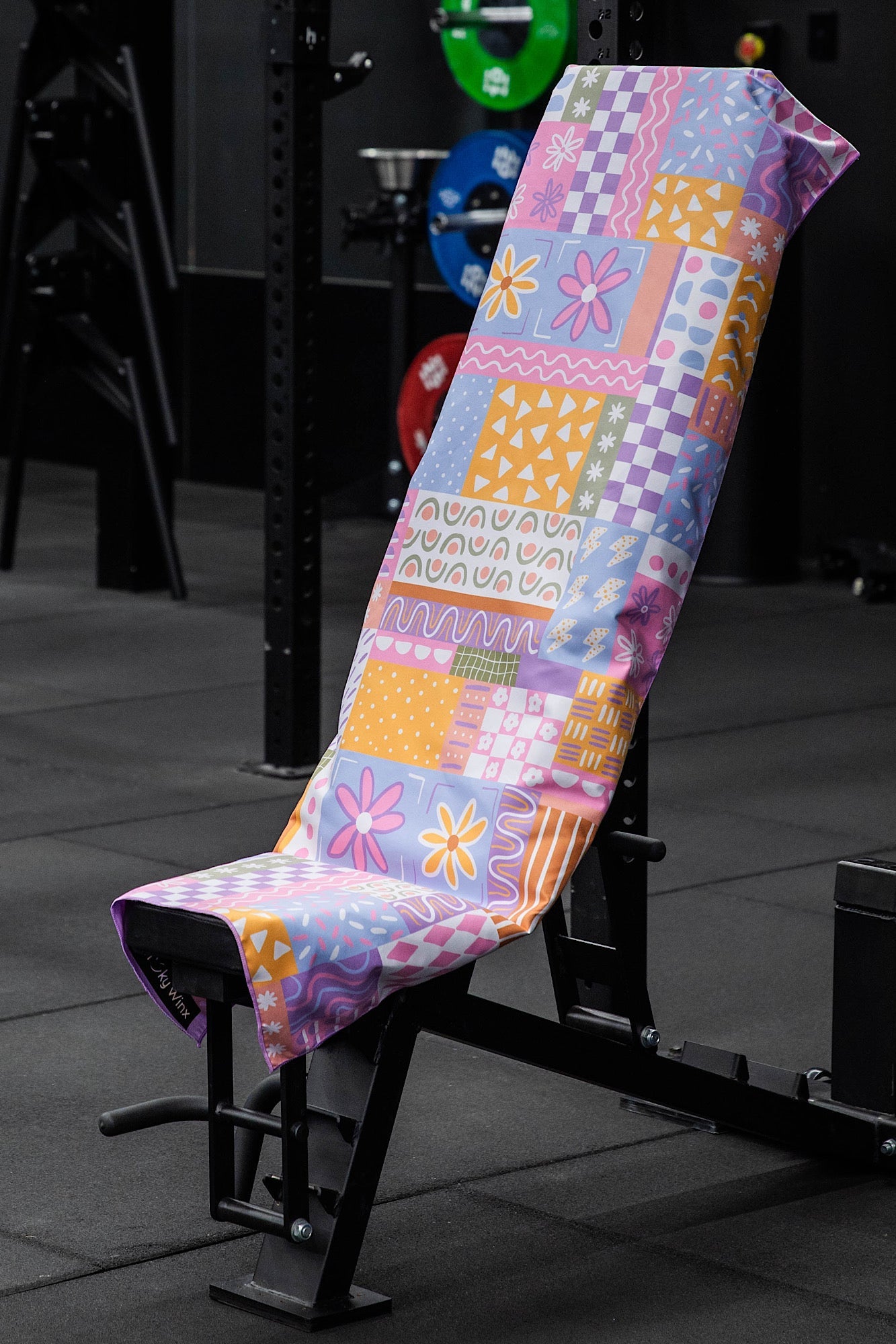 Hooded Patchwork Gym Towel-Cheeky Winx