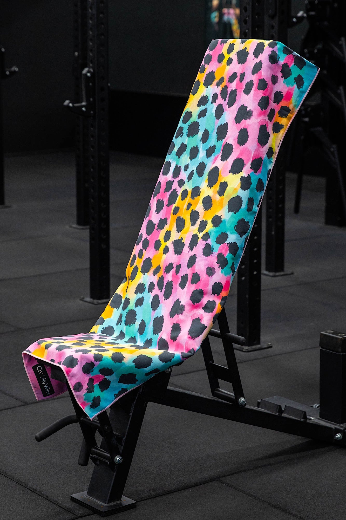 Hooded Trio Cheetah X Inky Soda Gym Towel-Cheeky Winx