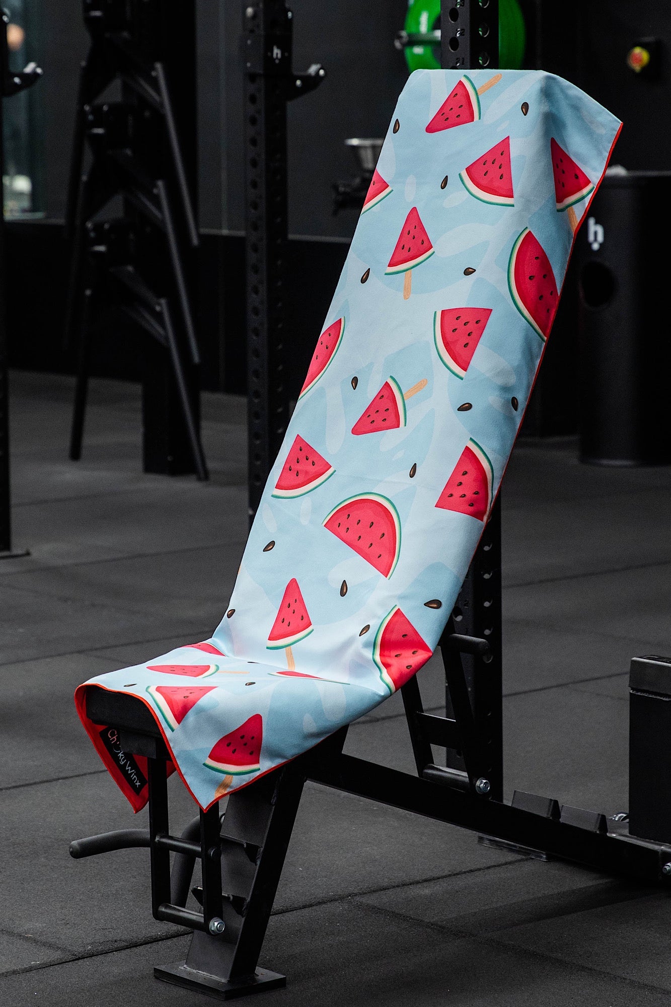 Hooded Watermelon Crush Gym Towel-Cheeky Winx
