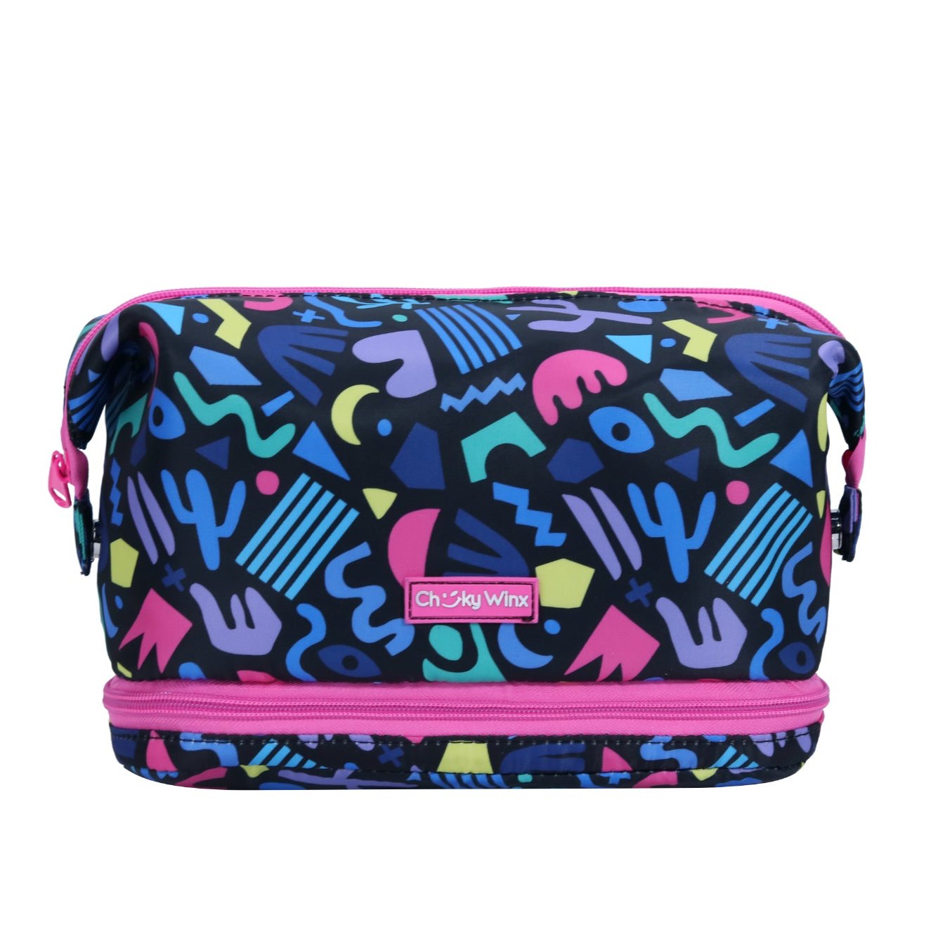 Black Fiesta X Deb McNaughton Makeup Bag