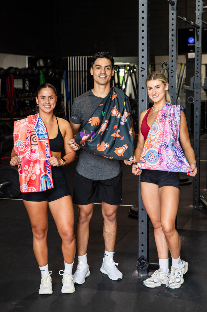 JOY X Merindah Gym Towel-Cheeky Winx