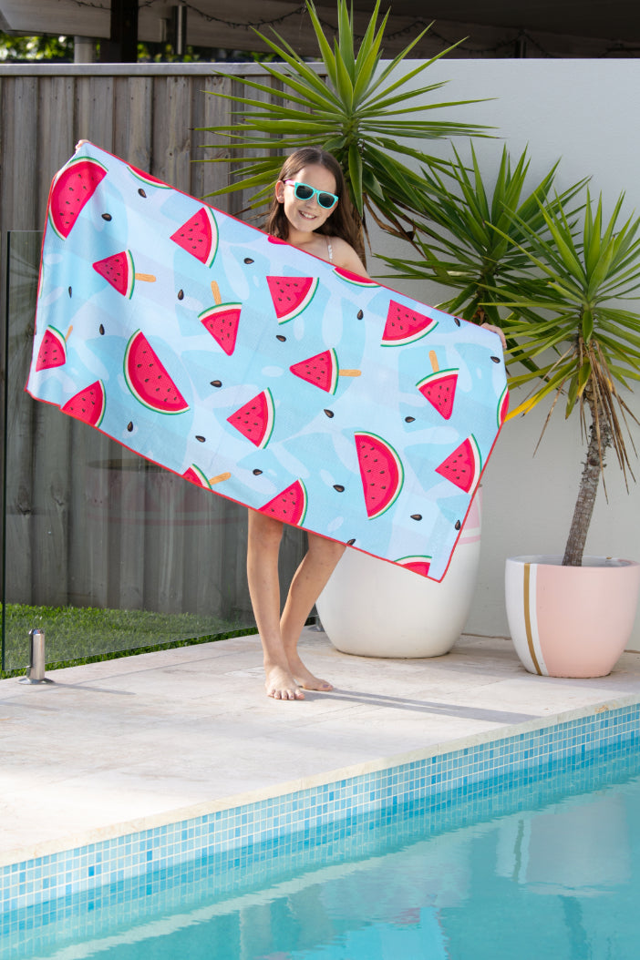 Kids Watermelon Beach Towel-Cheeky Winx