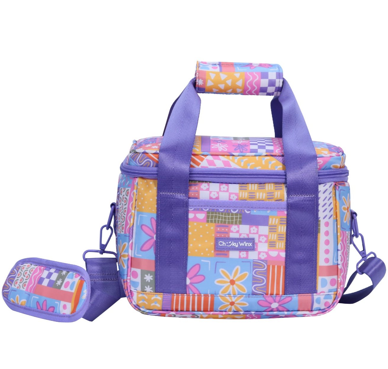 Large Patchwork Lunch Bag-Cheeky Winx-Cheeky Winx