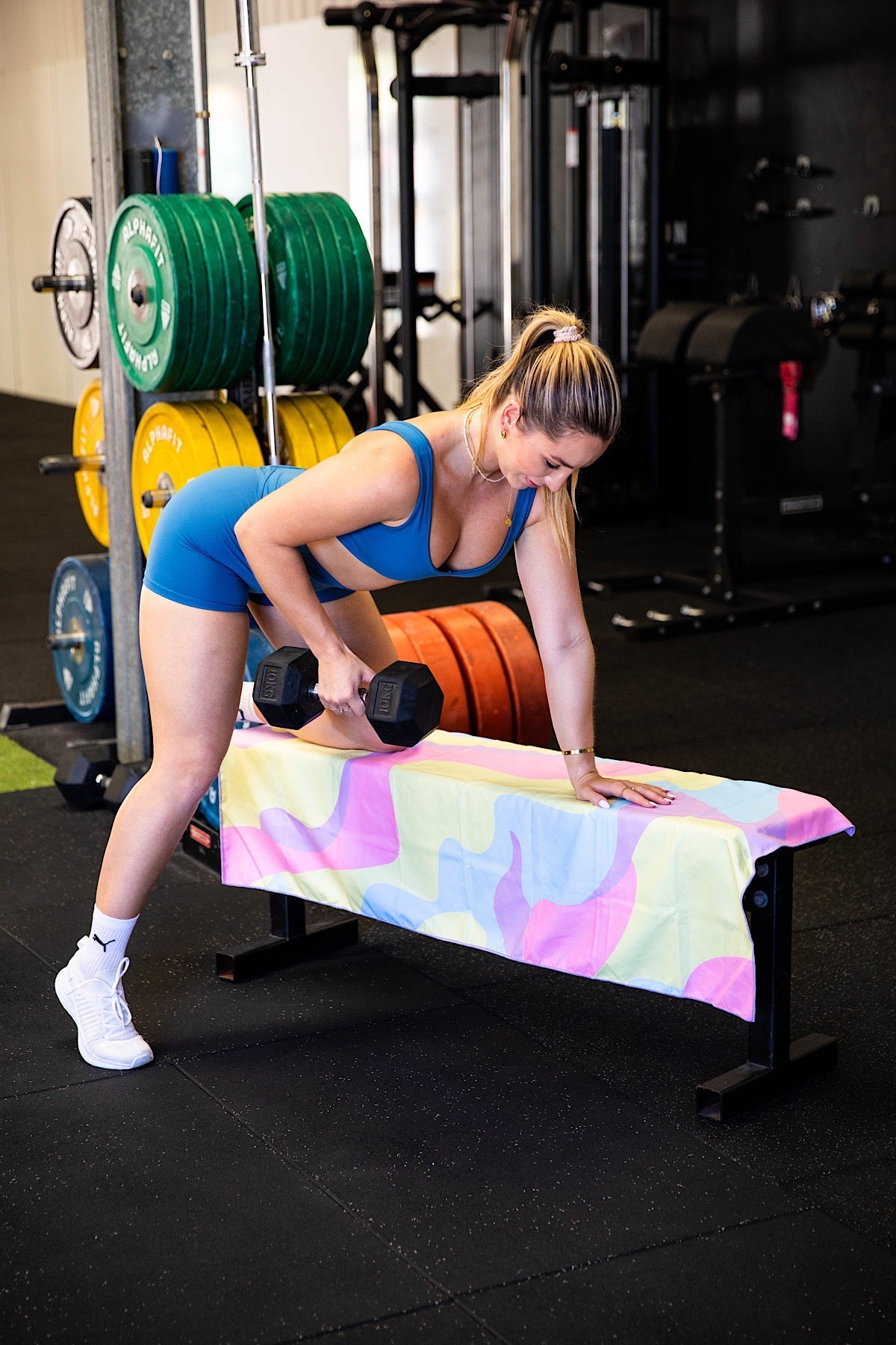 Rainbow Swirl Gym Towel-Cheeky Winx