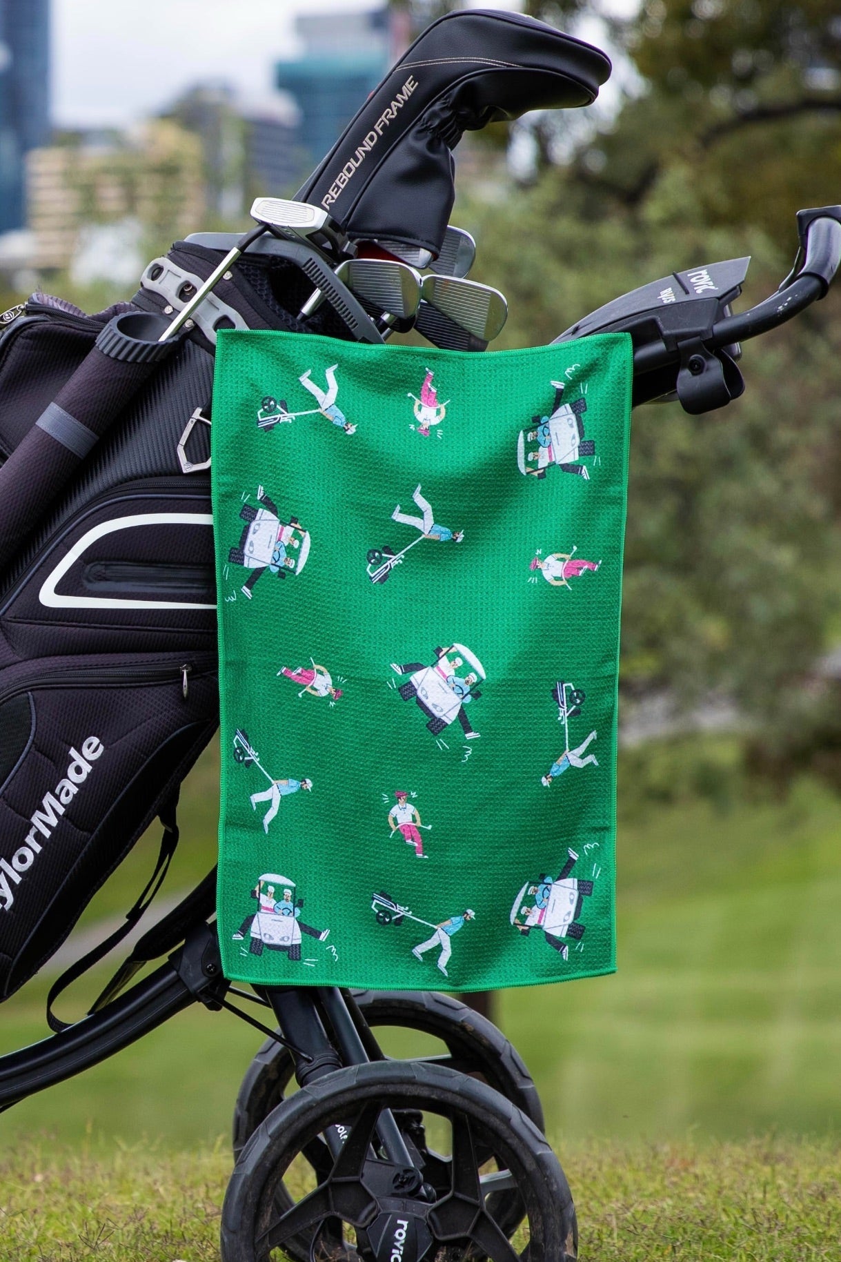 The Shanker Golf Towel-Cheeky Winx