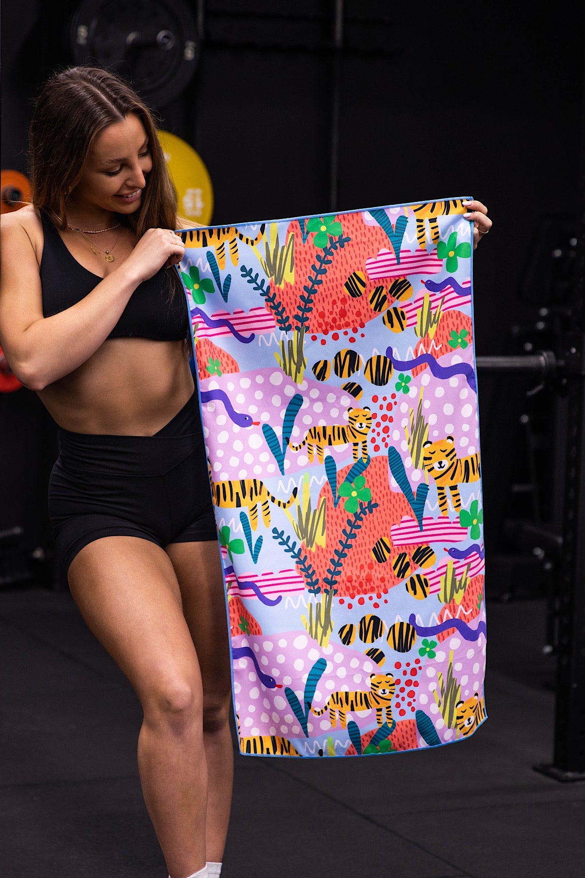 Tiger Territory Gym Towel Workout Towel Sports Towel Cheeky Winx