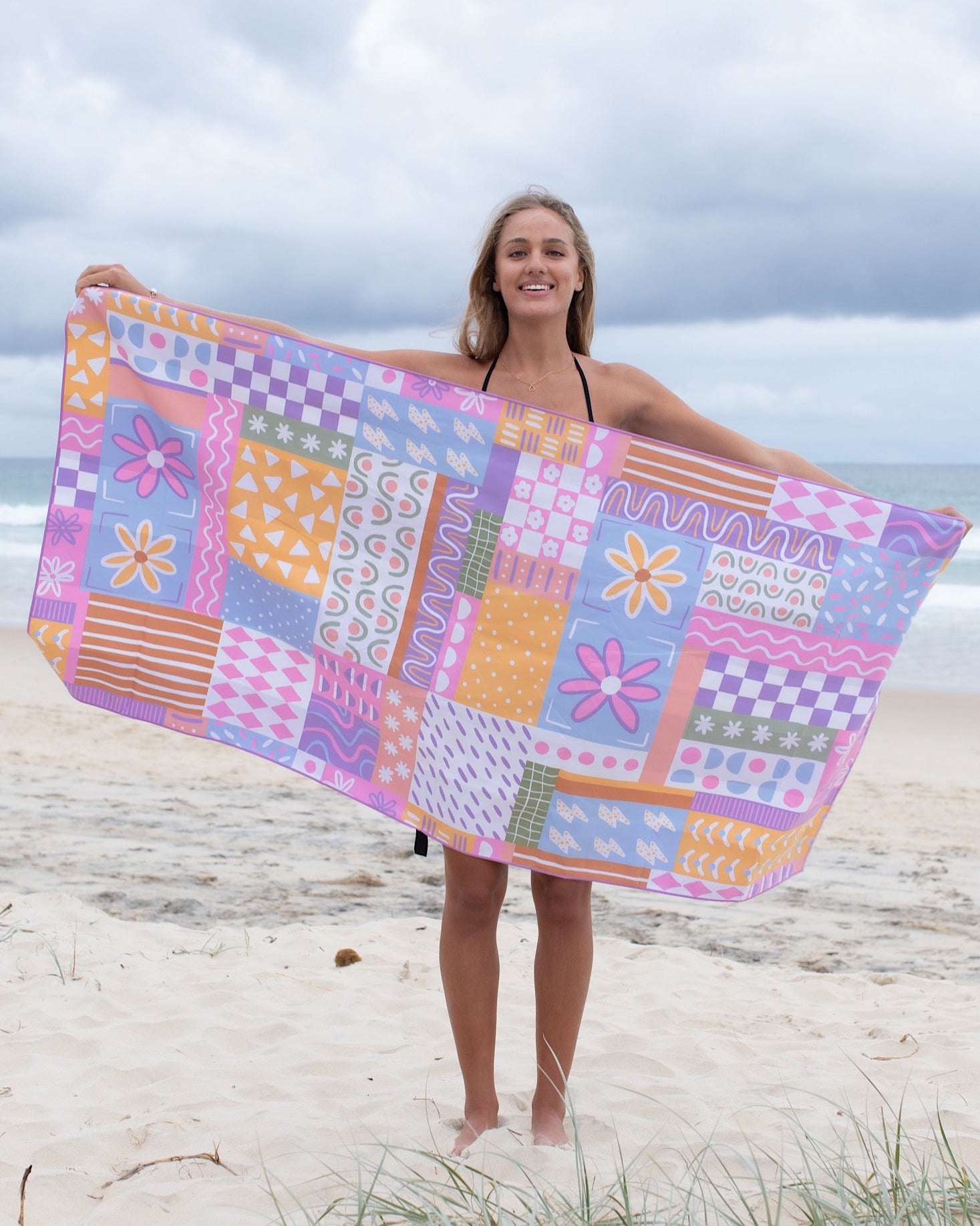 Travel Towel Patchwork-Cheeky Winx