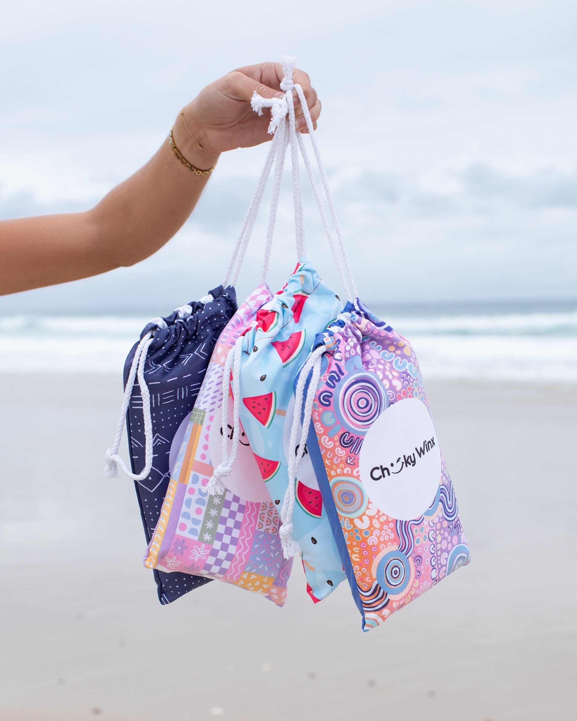 Travel Towel Trio Cheetah X Inky Soda-Cheeky Winx