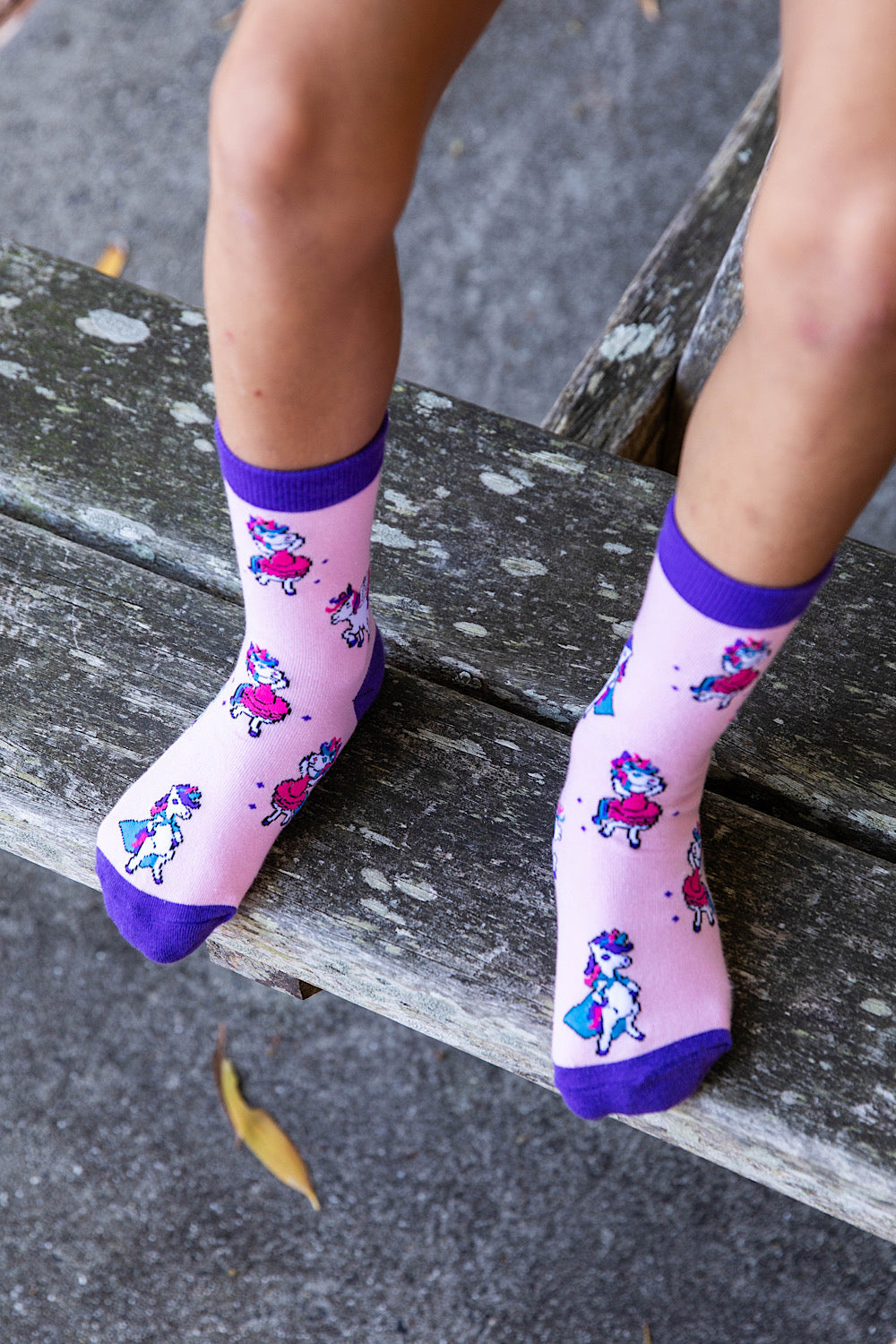 Unicorn Crew Socks-Cheeky Winx-Cheeky Winx