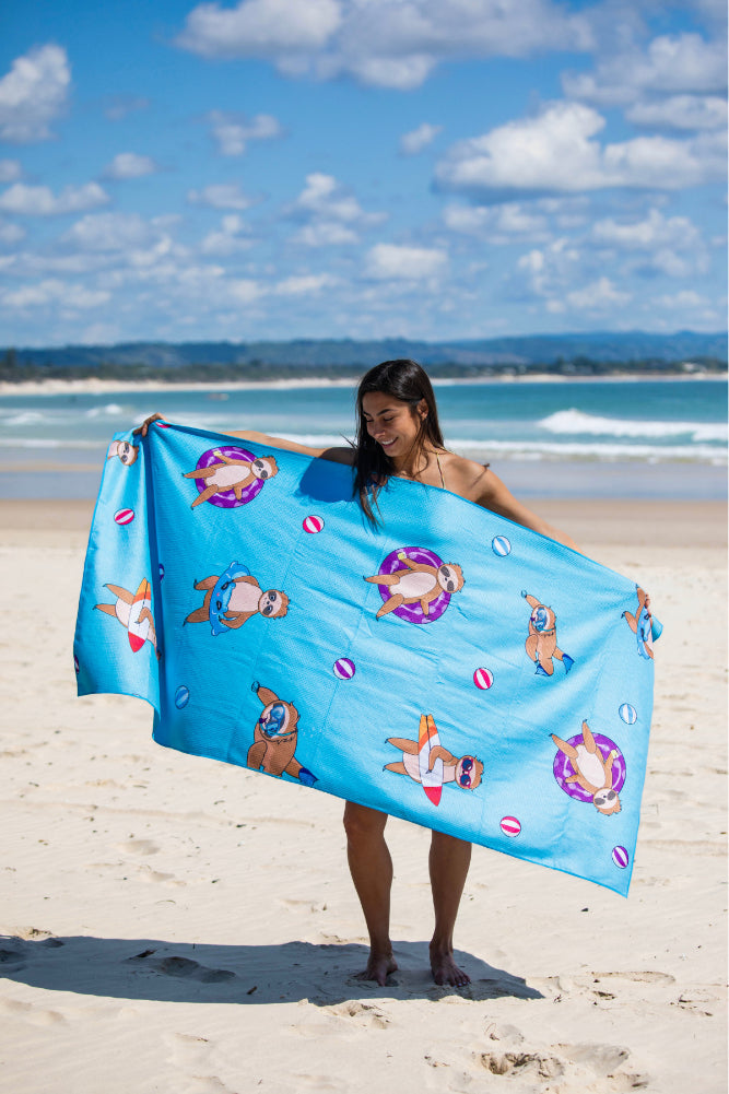 XL Beached Sloths-Cheeky Winx-Best Selling-Gift Idea-Personalised-Cheeky Winx