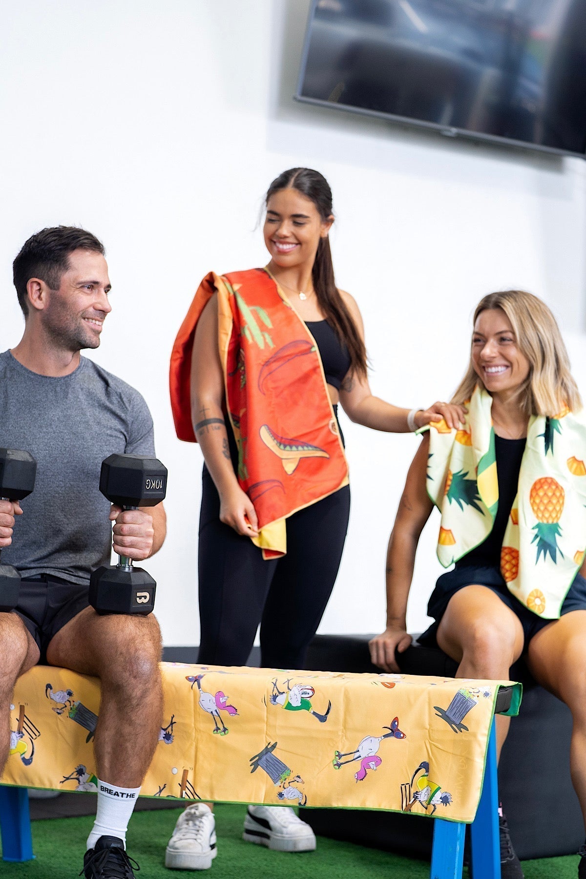 Athletic Bin Chickens Gym Towel - Cheeky Winx