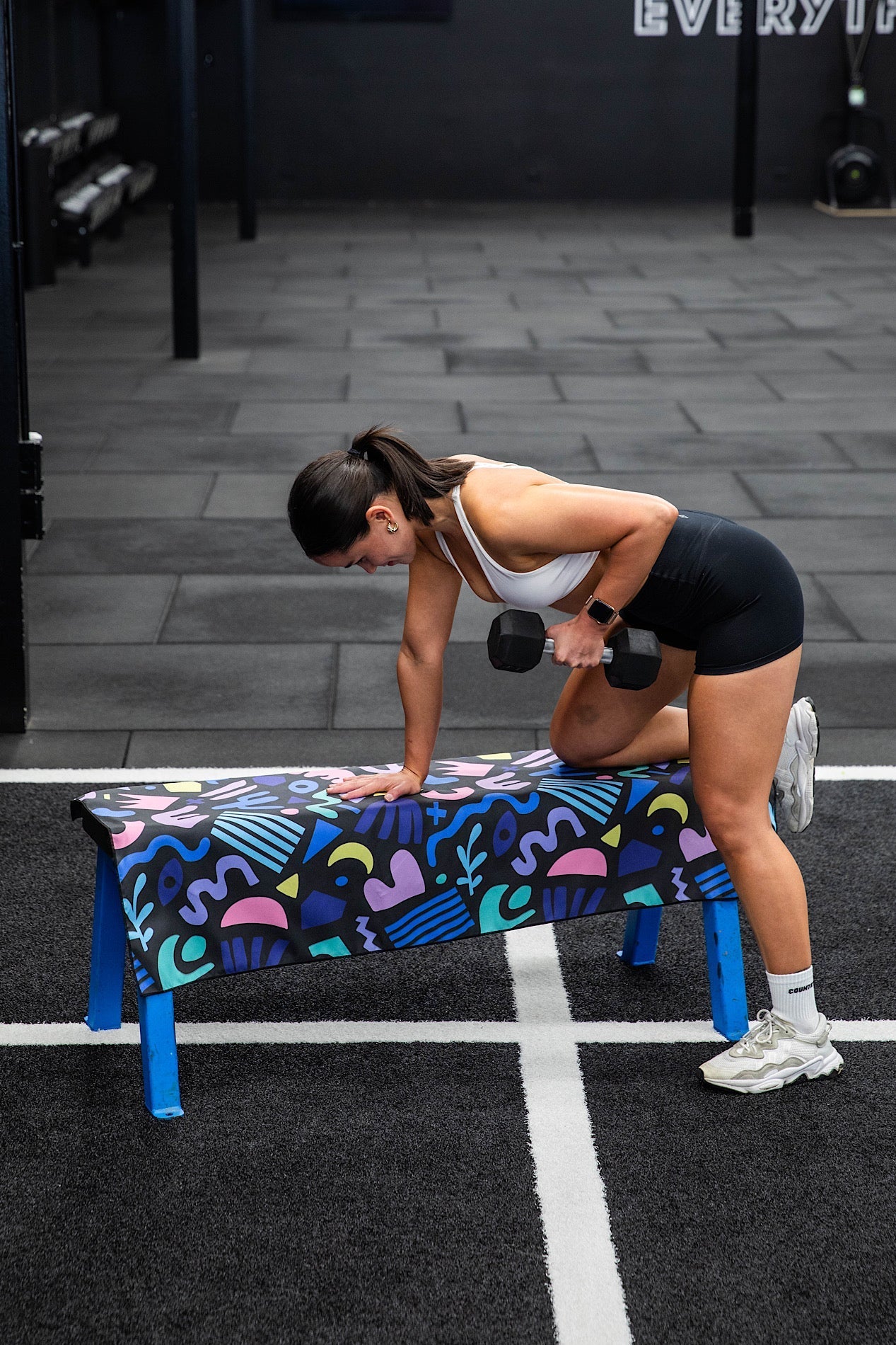Black Fiesta X Deb Gym Towel - Cheeky Winx