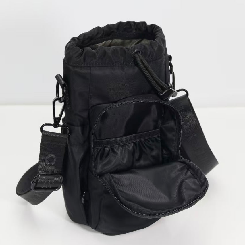 Black Water Bottle Bag - Cheeky Winx