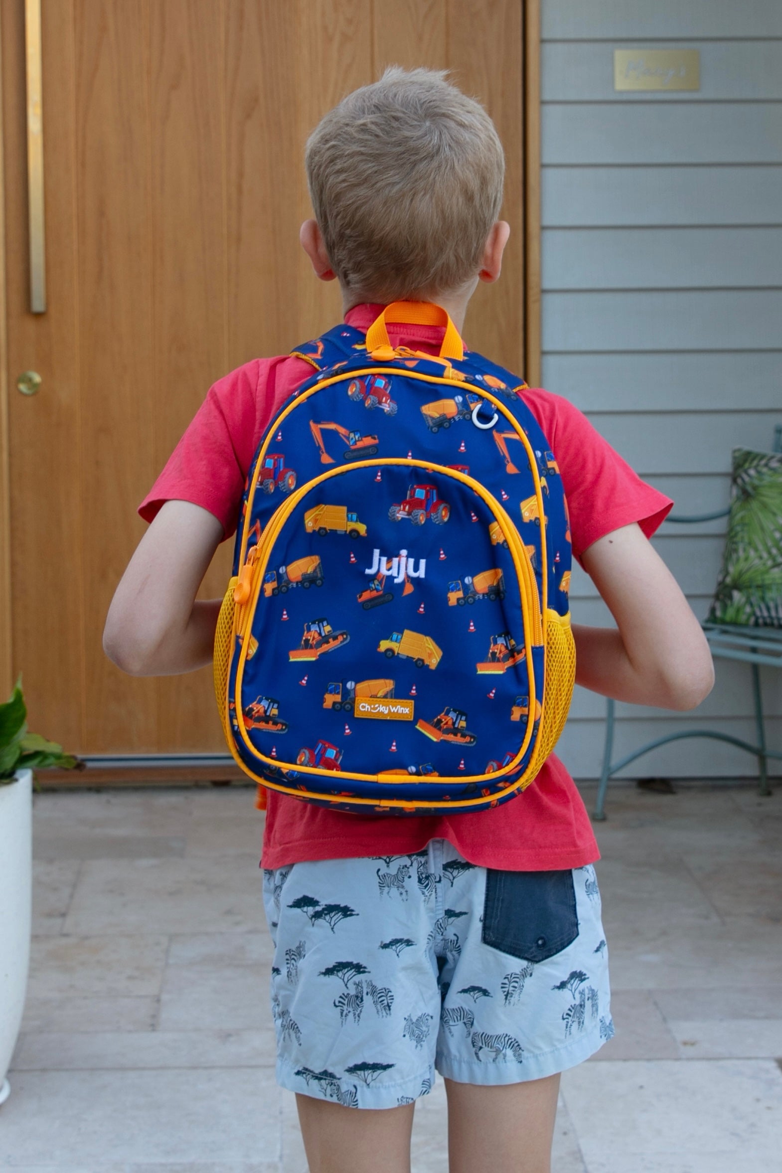 Kids Construction Backpack