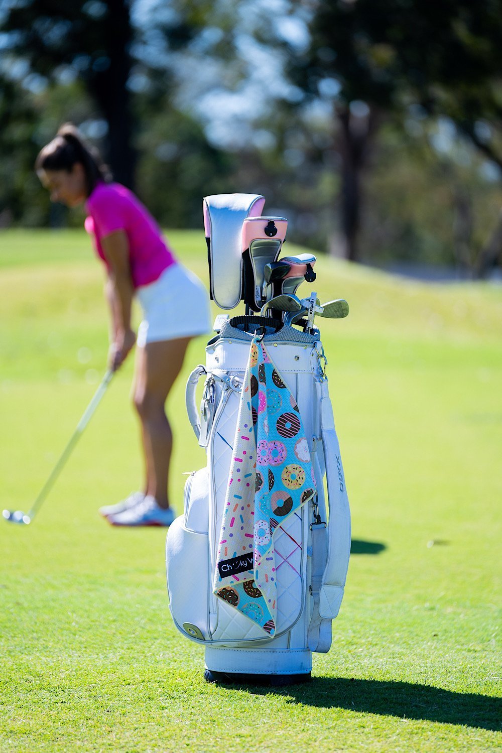 Donuts Golf Towel - Cheeky Winx