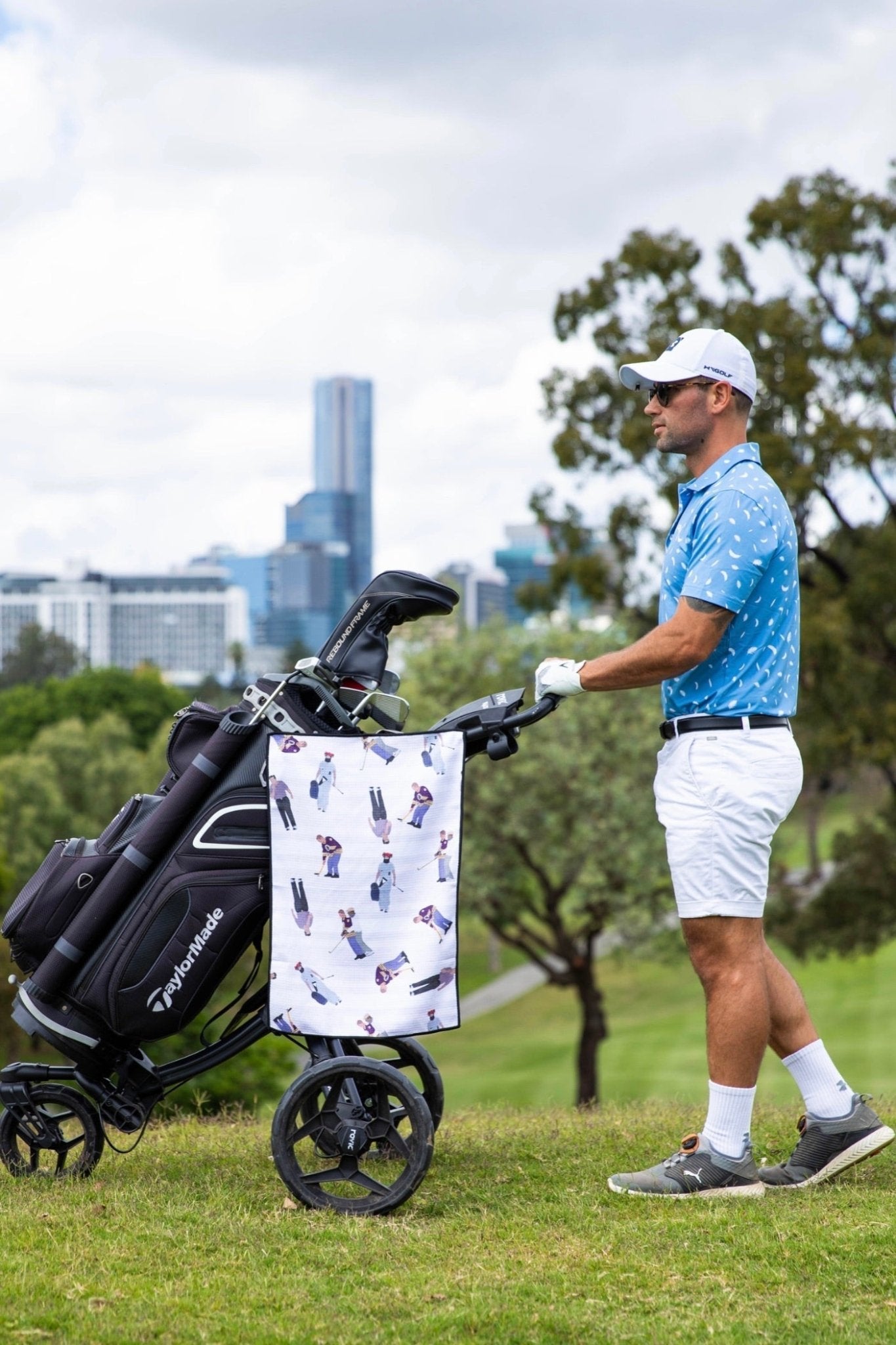 Happy Shooter Golf Towel - Cheeky Winx