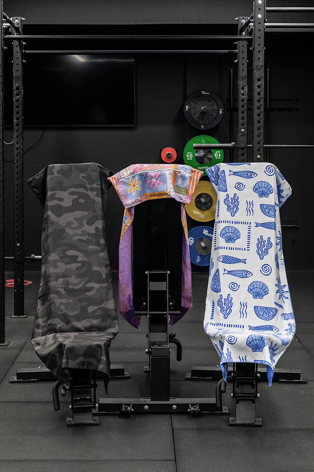 Hooded Mediterranean Sea Gym Towel - Cheeky Winx