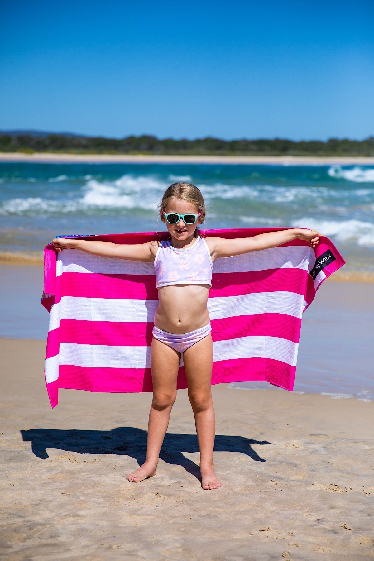 Kids Fantasia Beach Towel - Cheeky Winx