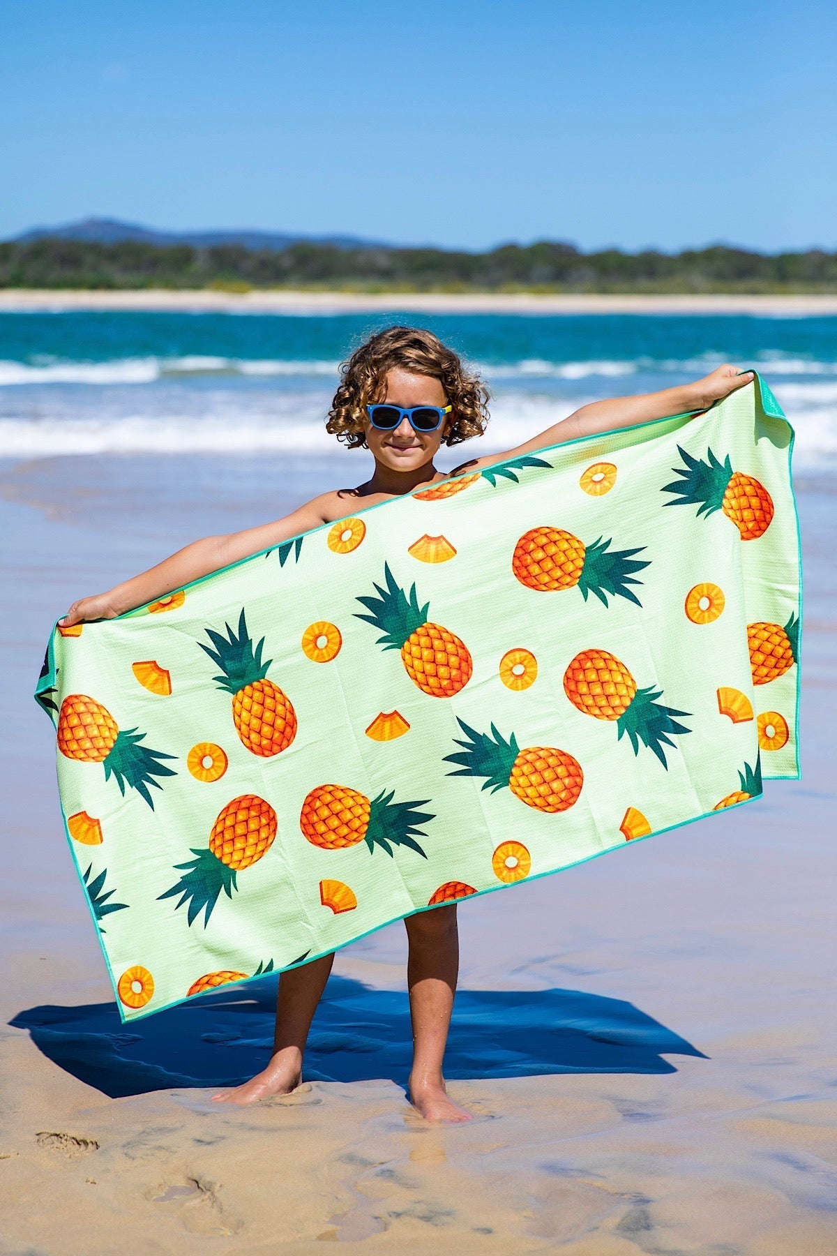 Kids Pineapples Beach Towel - Cheeky Winx