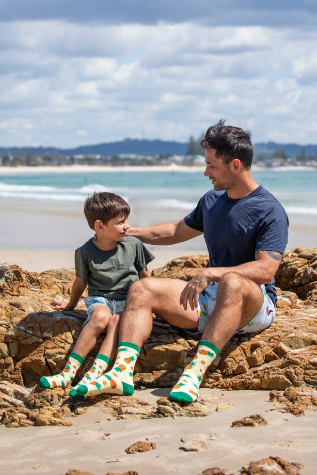 Pineapple Crew Socks - Cheeky Winx